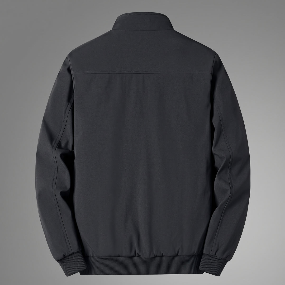 Tom - Men's Water-Resistant Quilted Jacket with Stand Collar