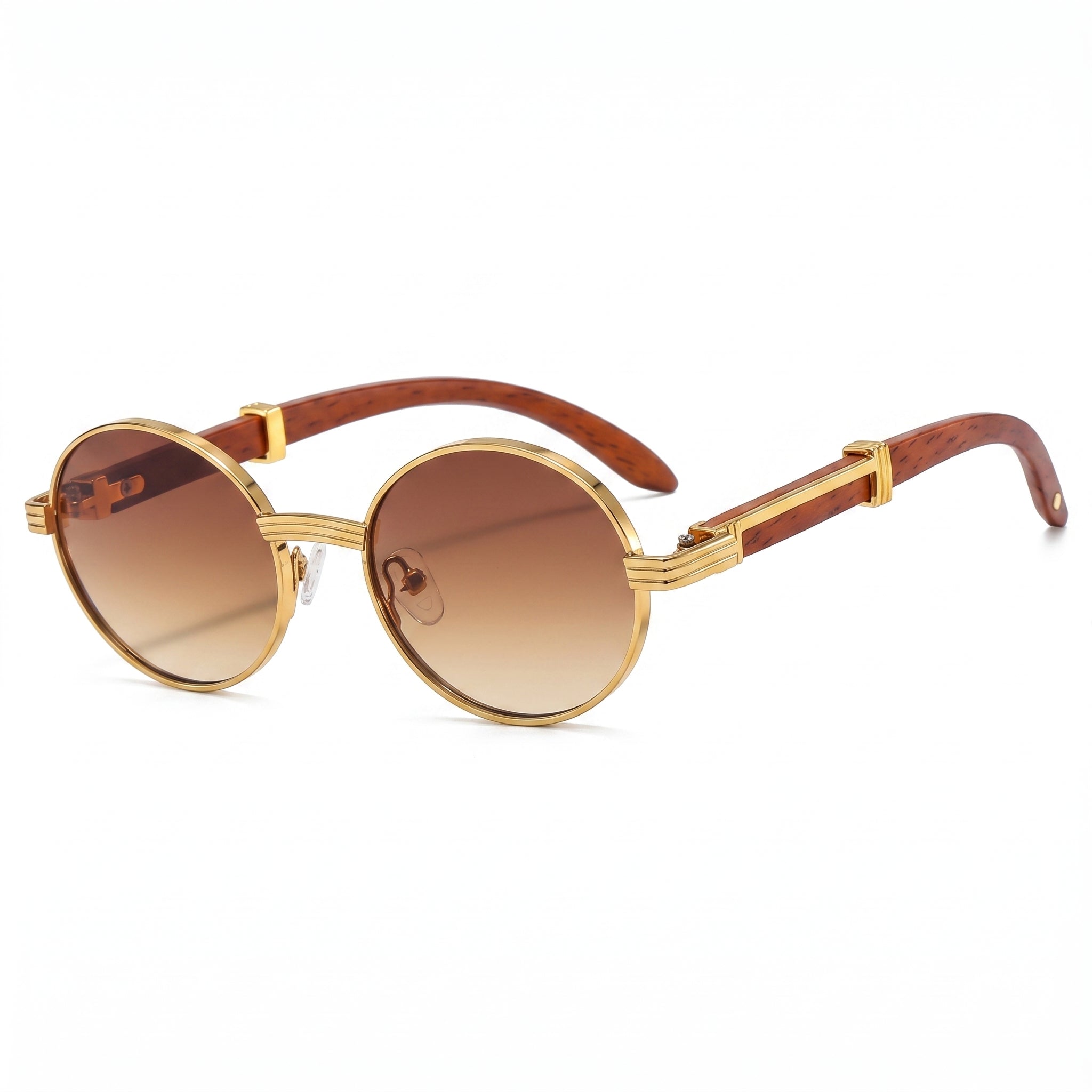 Alex - Unisex Summer Retro Oval Frame Sunglasses