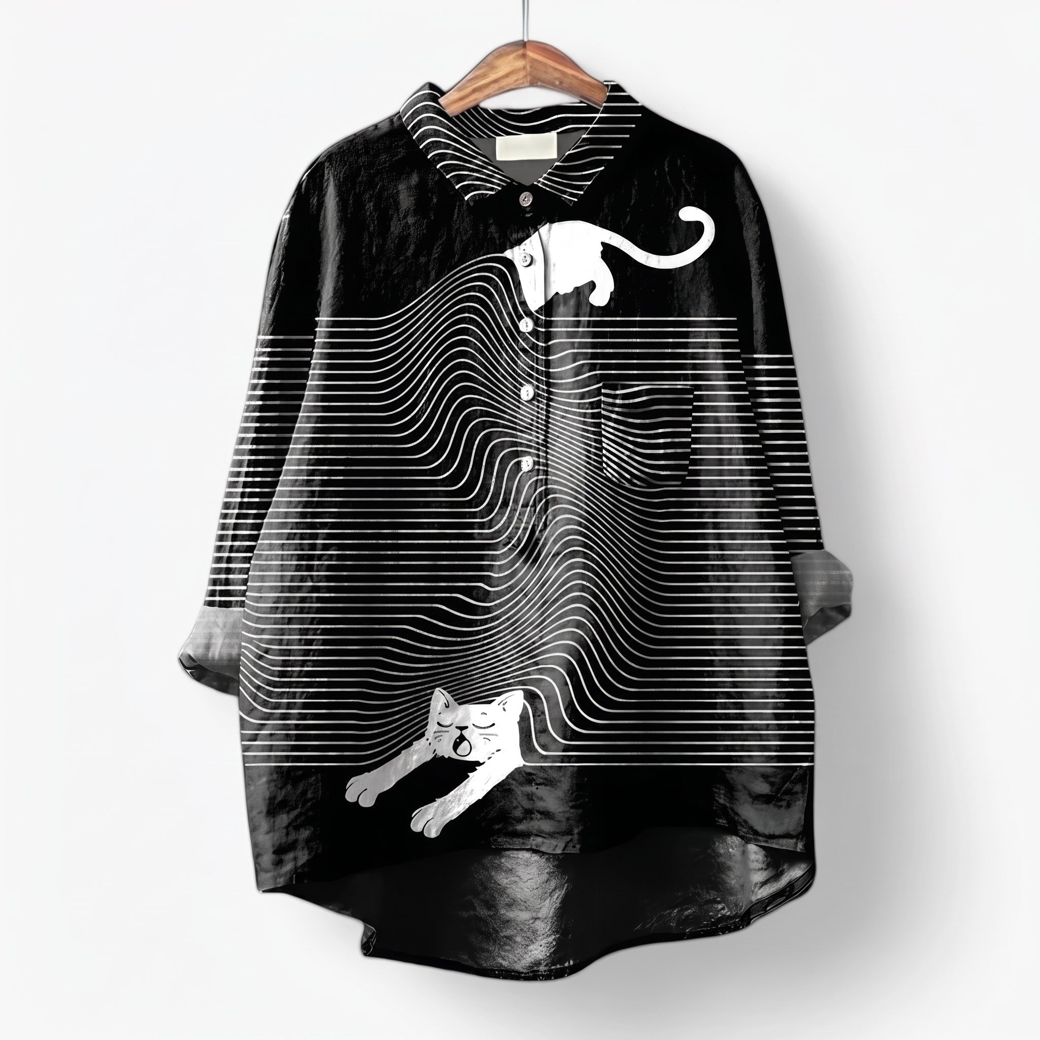 Olivia - Women's Summer Print Long Sleeve Blouse