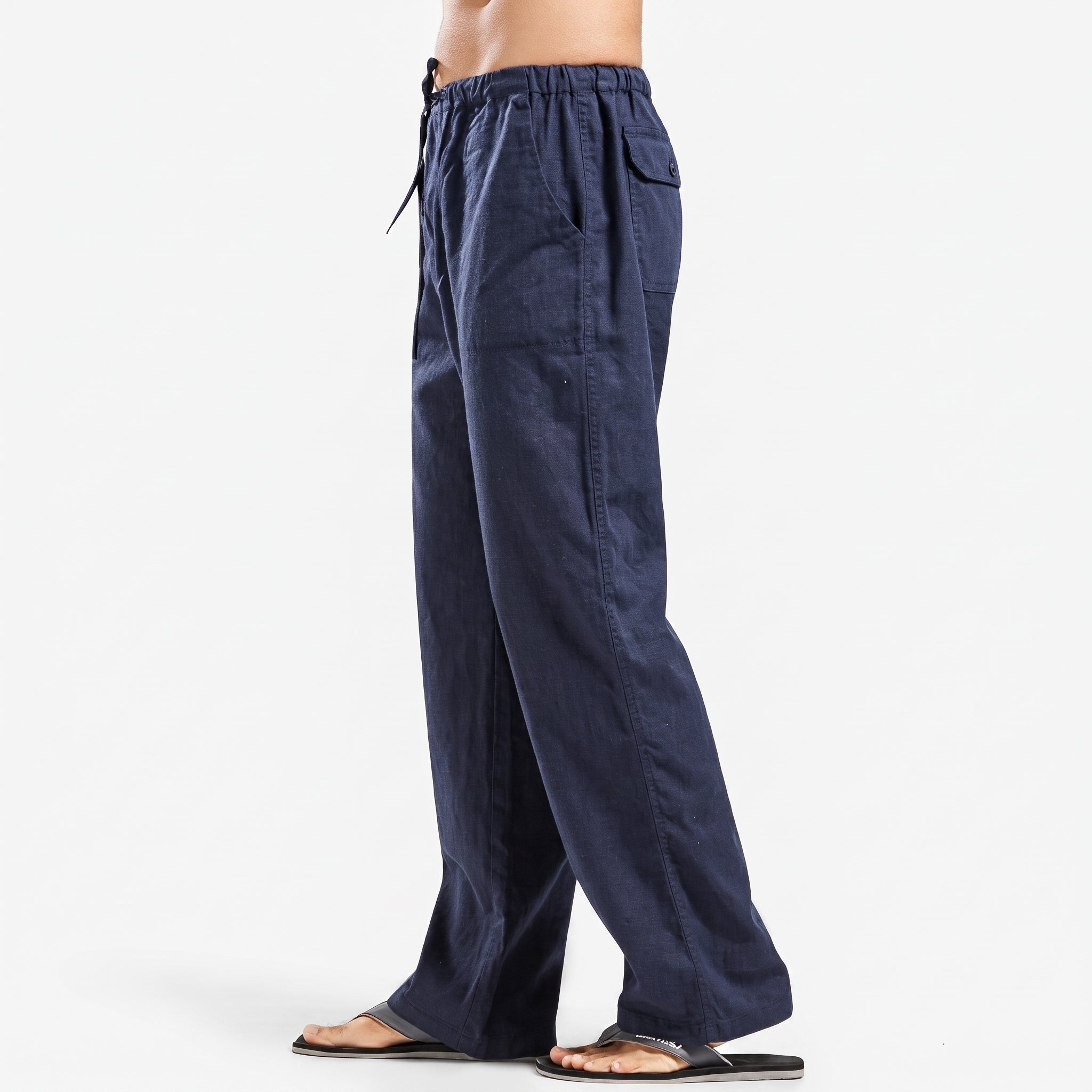 Charlie - Men's Summer Wide Leg Straight Casual Trousers