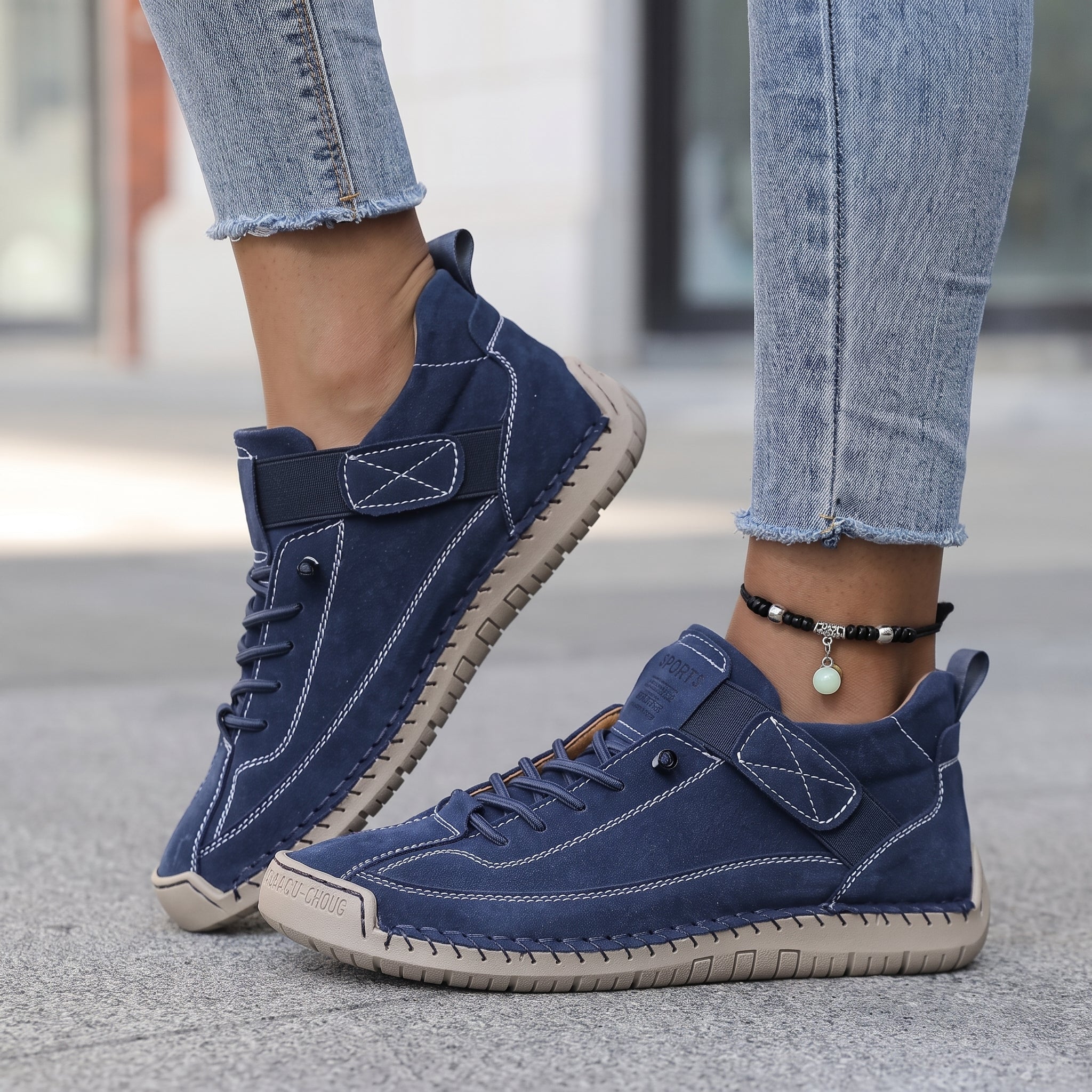 Jonas - Women's Summer Orthopadic Low-Top Trainers