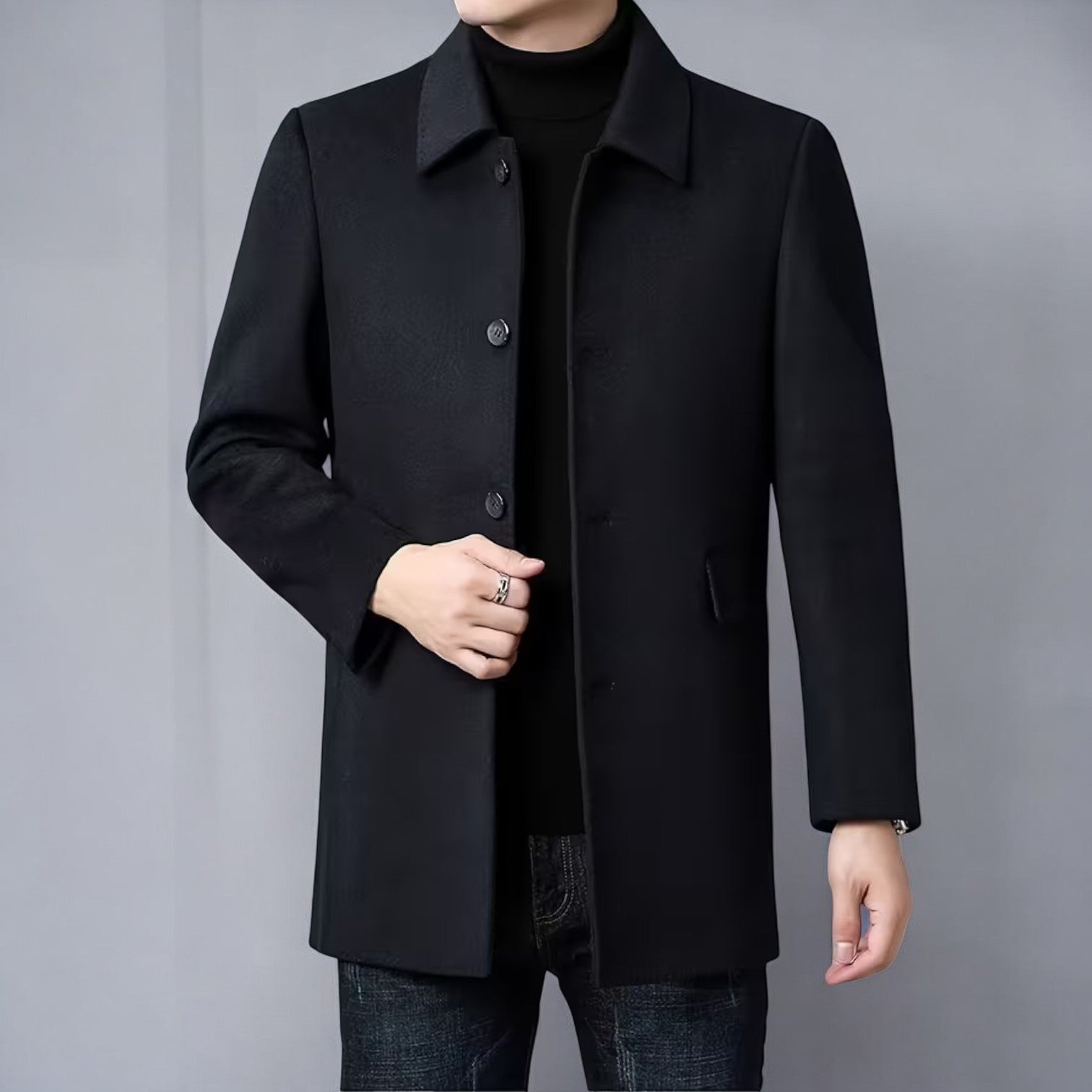 Eduard – Men's Coat Single-Breasted Winter