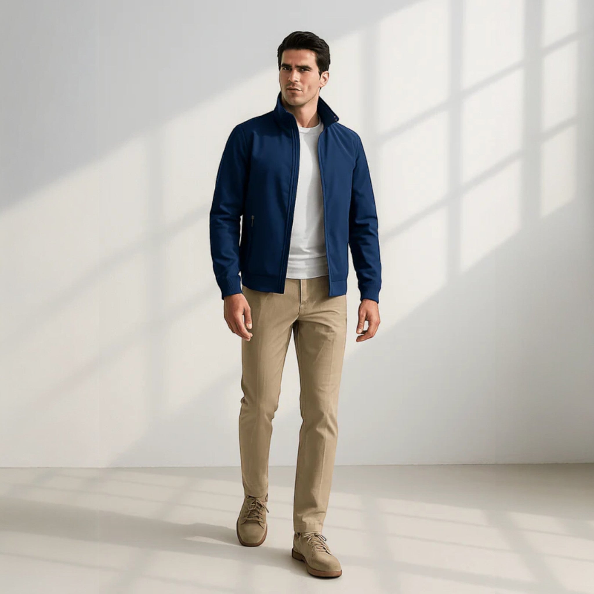 Adam – Lightweight Windproof Harrington Transition Jacket