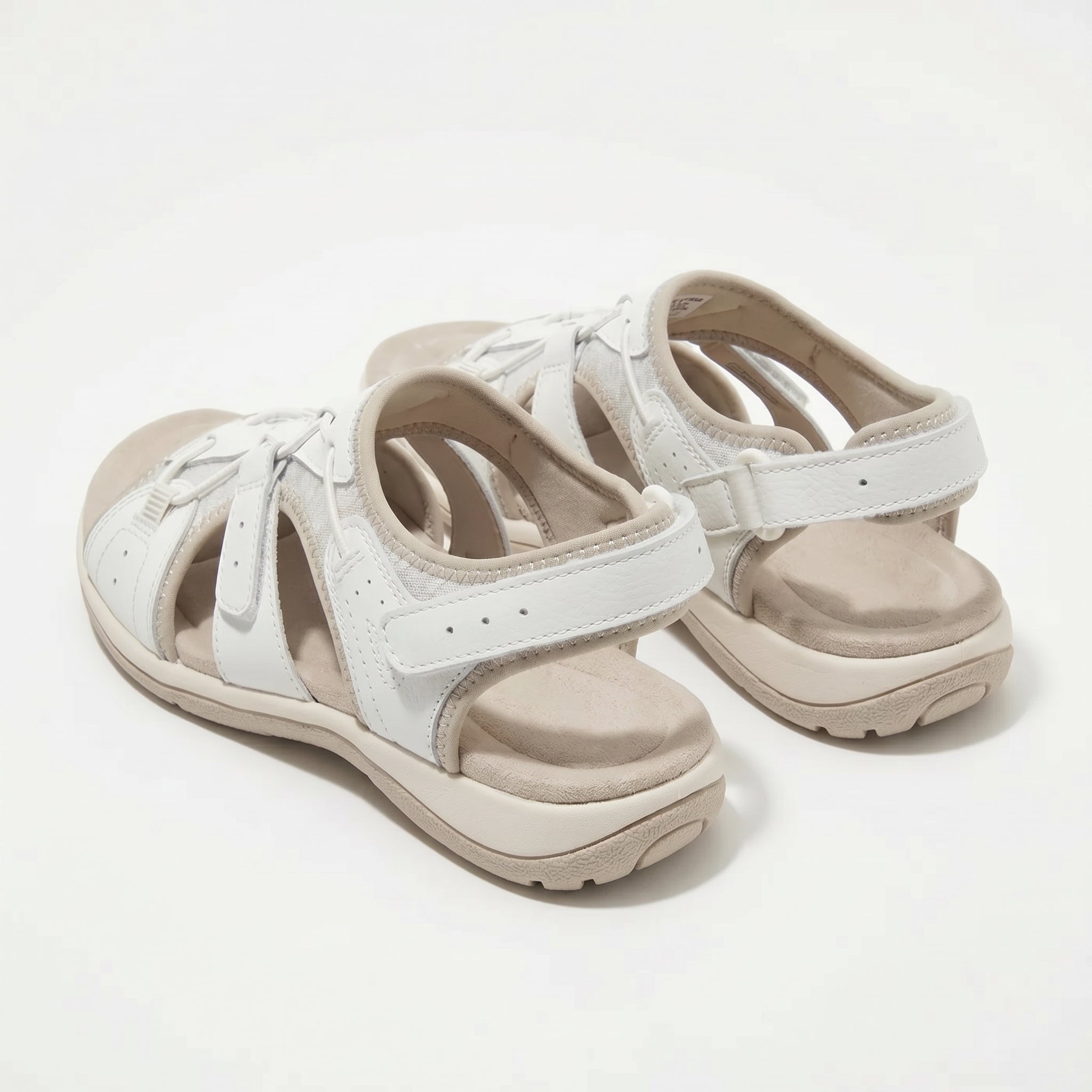 Alice - Women's Orthopedic Sandals - Sandals - White - Parker&Brooks