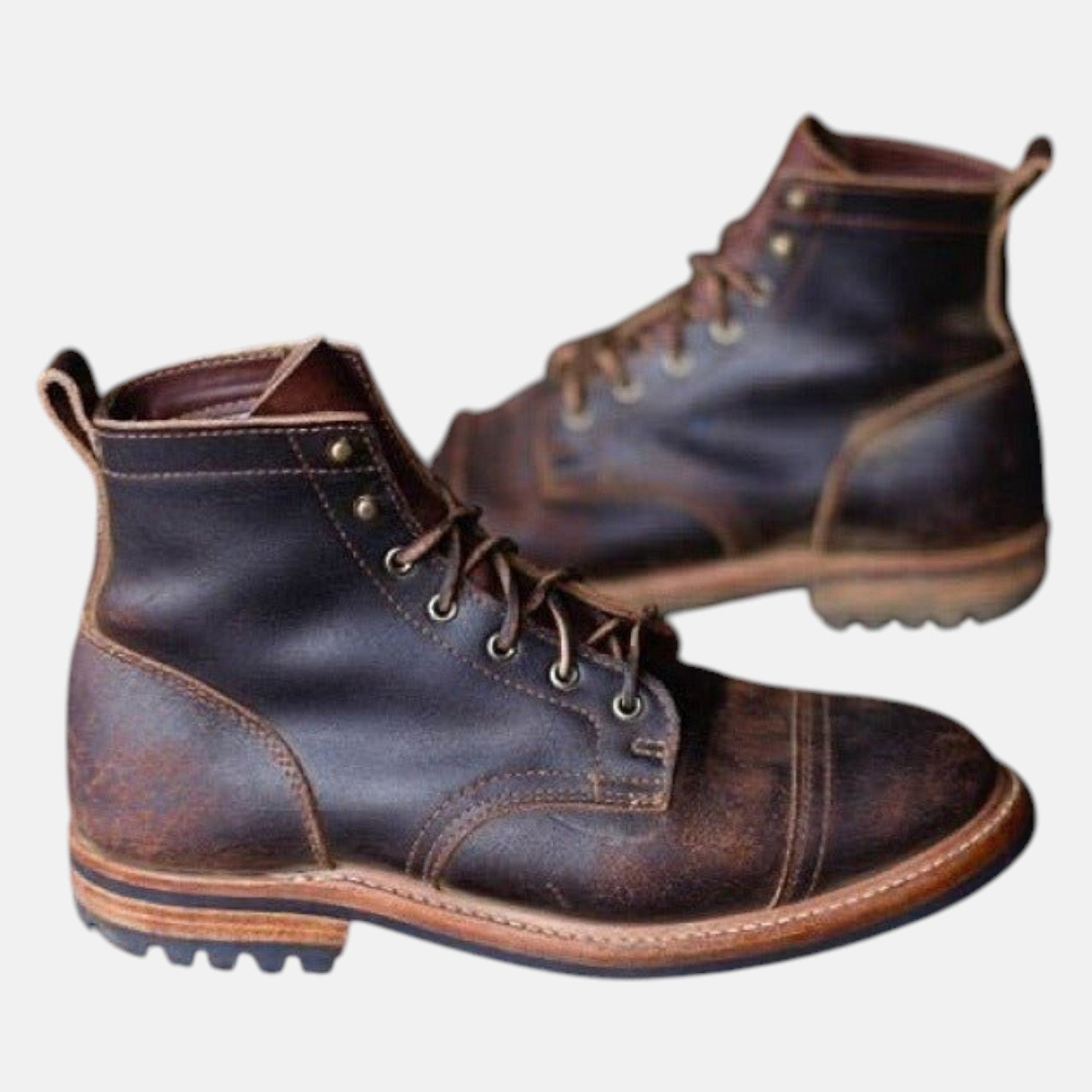 Fraser – Men's Leather Lace-Up Boots
