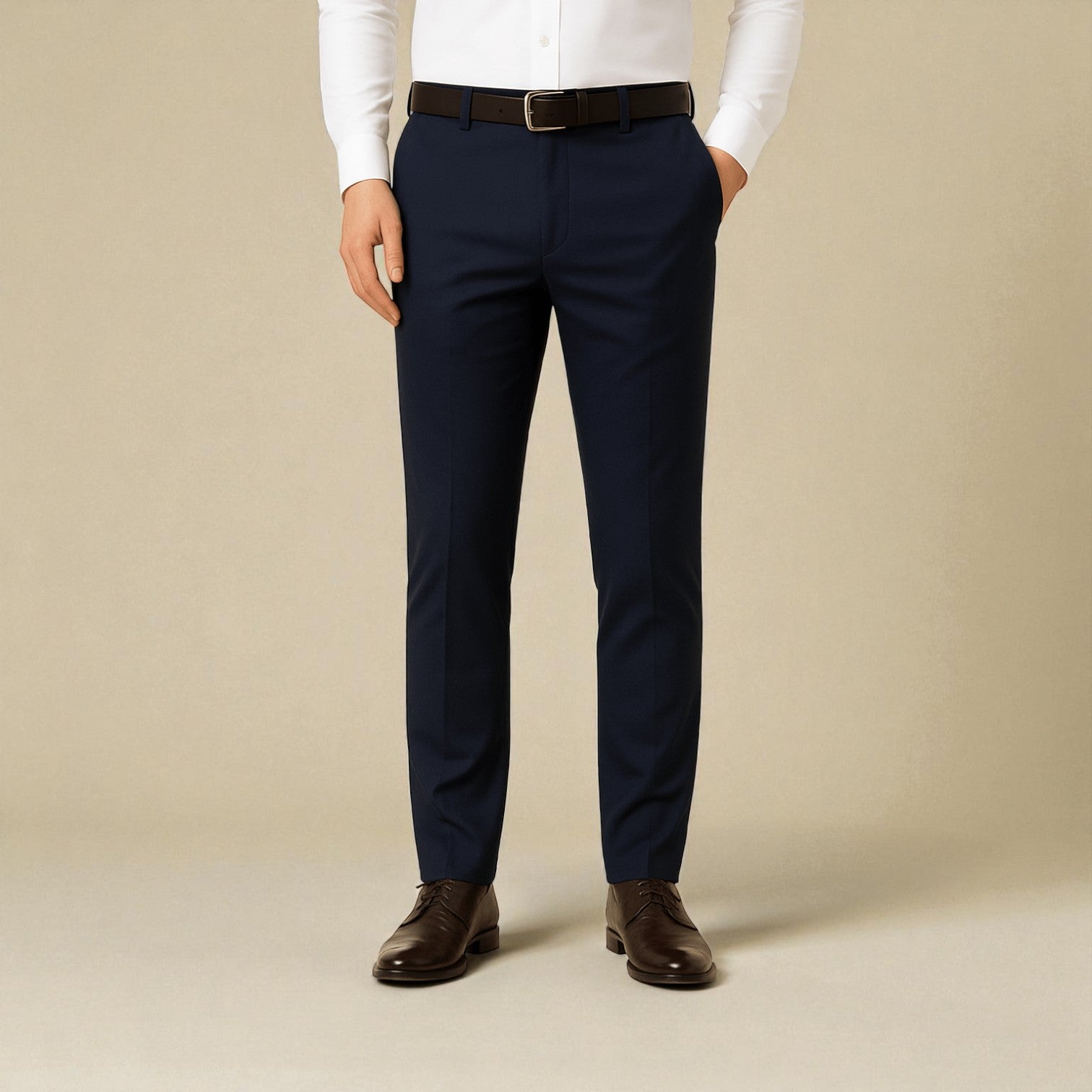 Milan – Men's Stretch Trousers in Tailored Fit