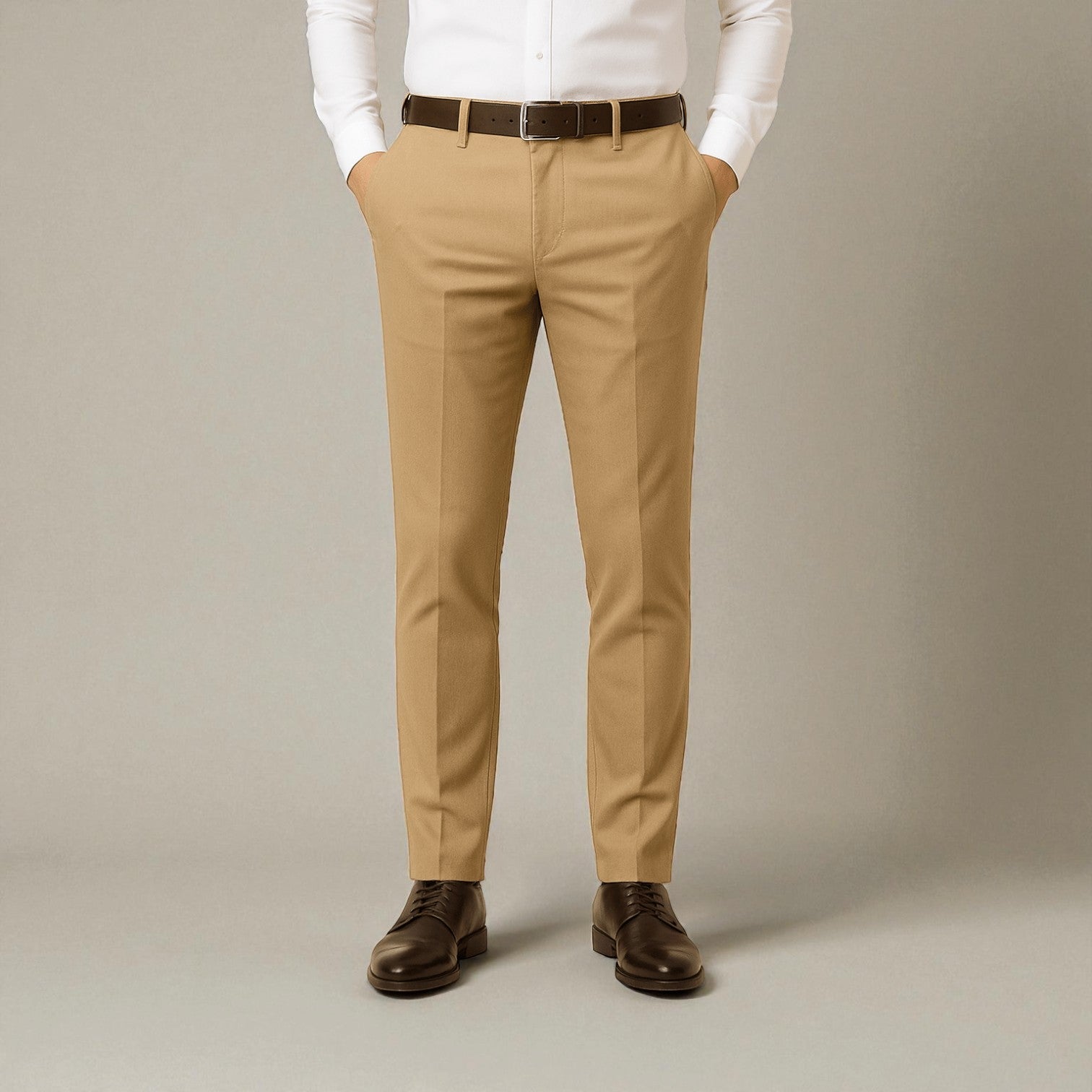 Milan – Men's Stretch Trousers in Tailored Fit