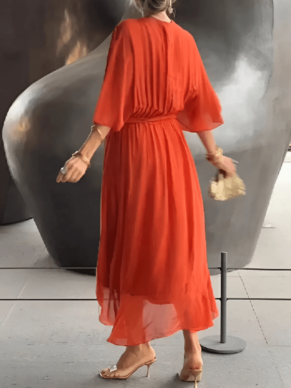Bertha – Timeless Wrap Midi Dress