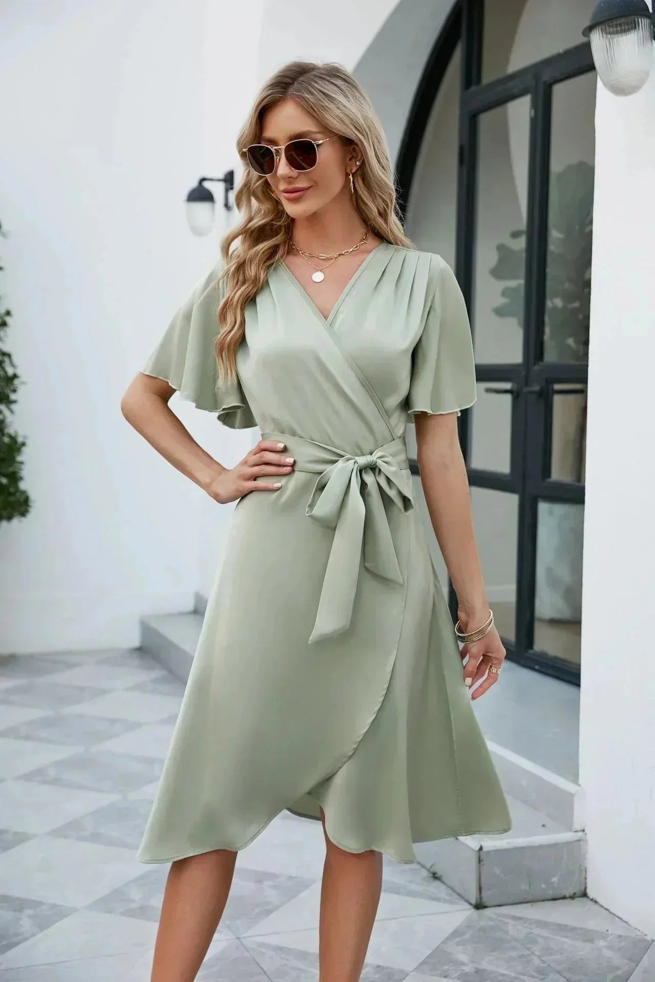 Bonnie – Elegant Wrap Dress