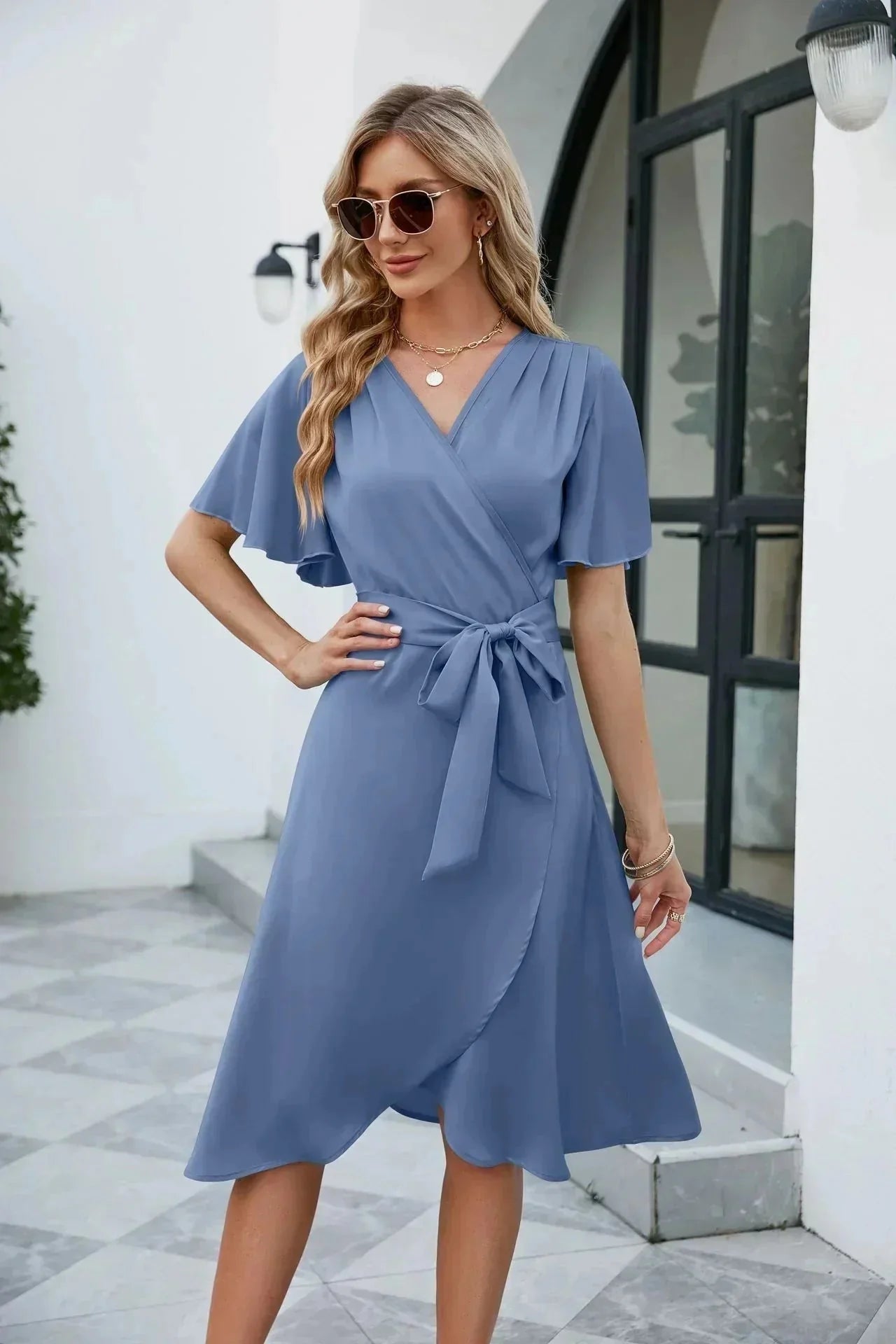 Bonnie – Elegant Wrap Dress