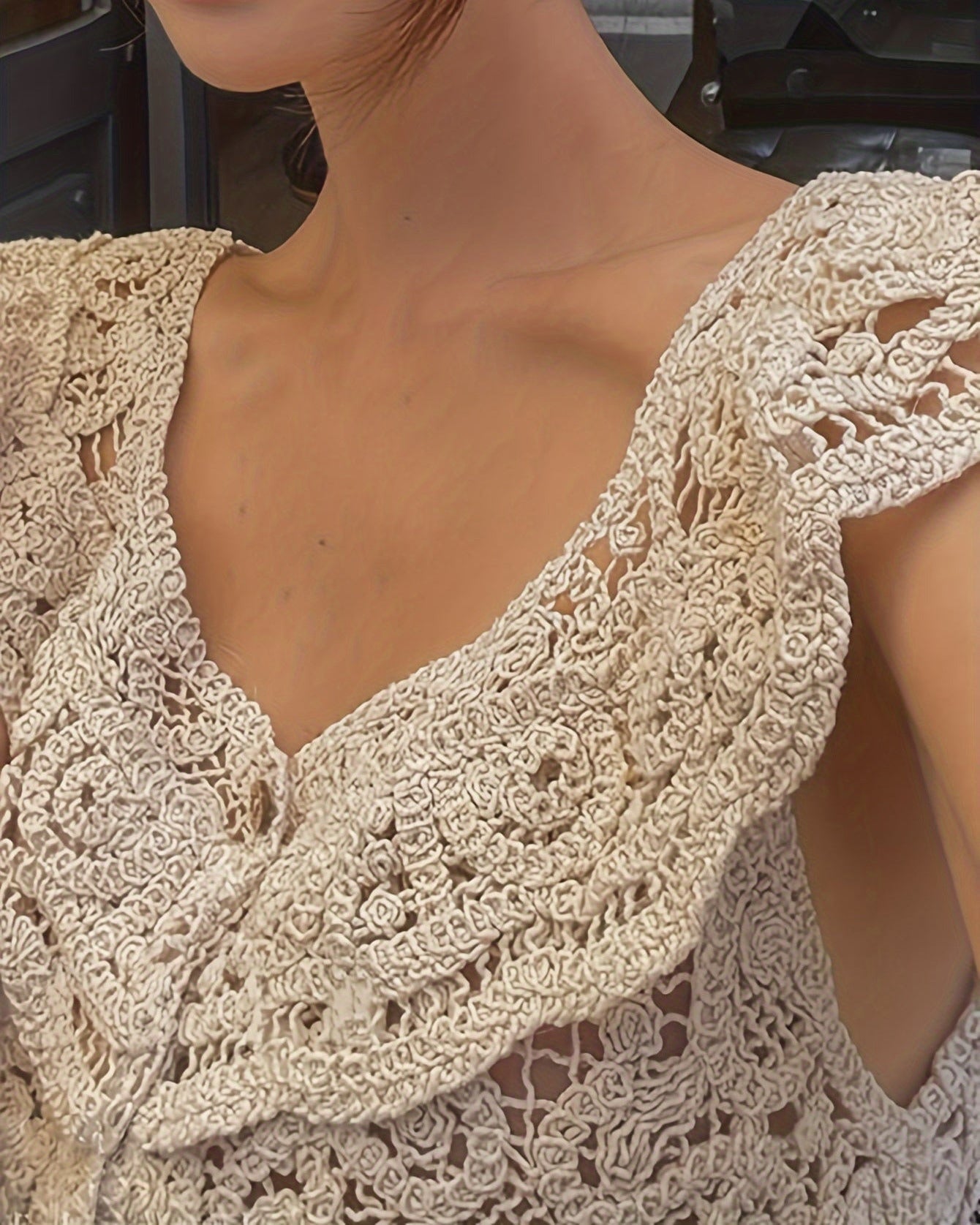 Caroline – Elegant Boho Blouse with Button Placket