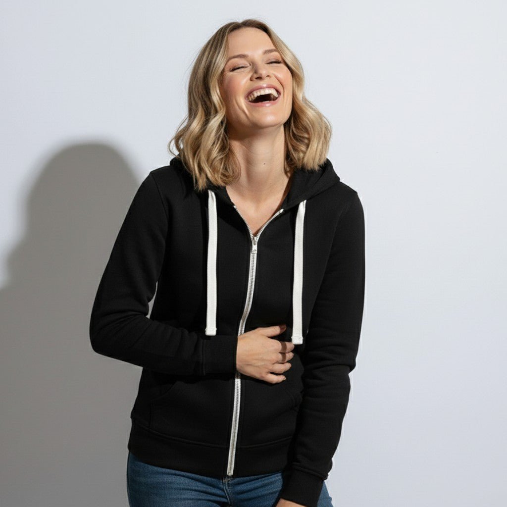 Charlotte - Women's Hoodie with Front Pocket - Parker&Brooks