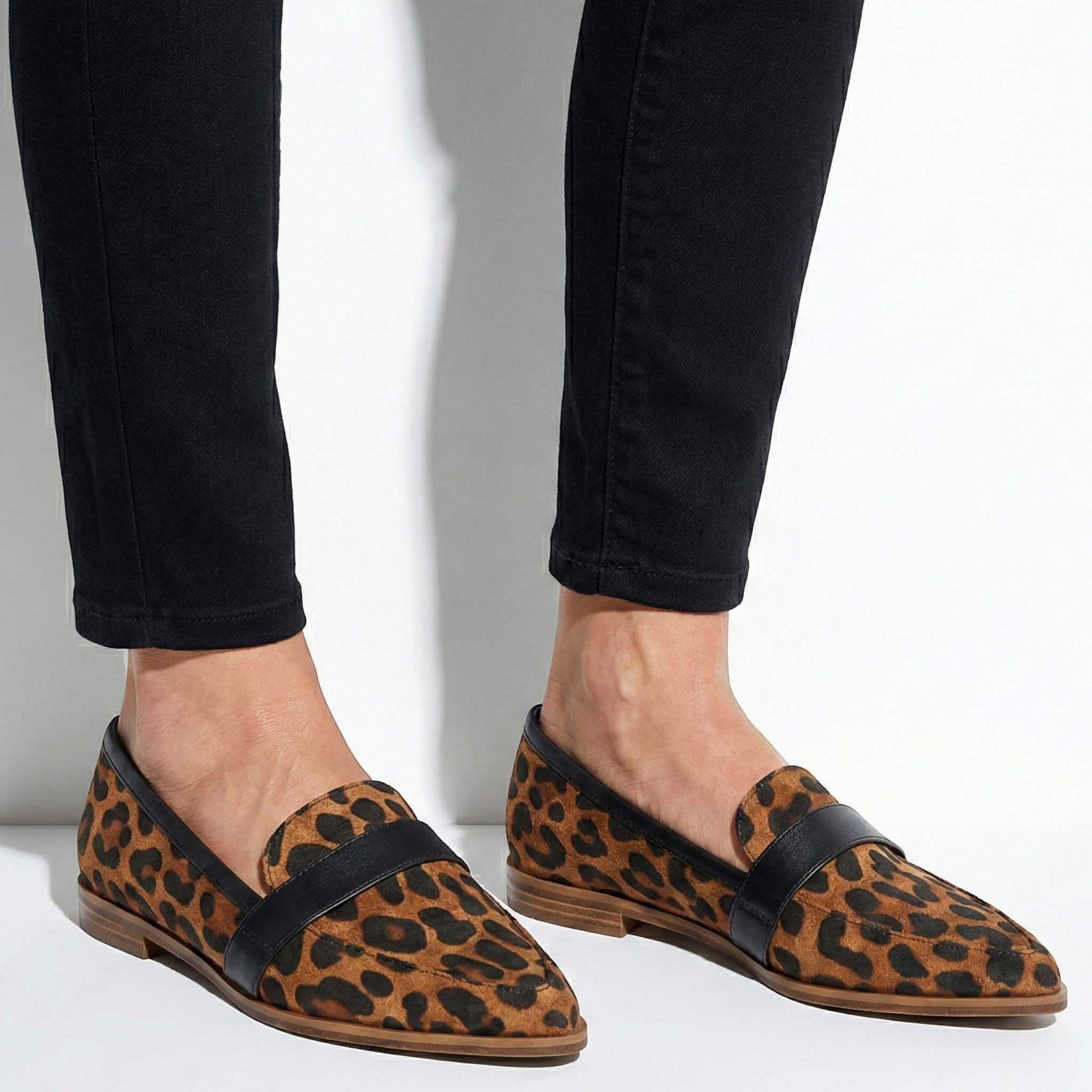 Charlotte - Women's Slip - on Loafers with Contoured Insole - Loafers - Orange - Parker&Brooks