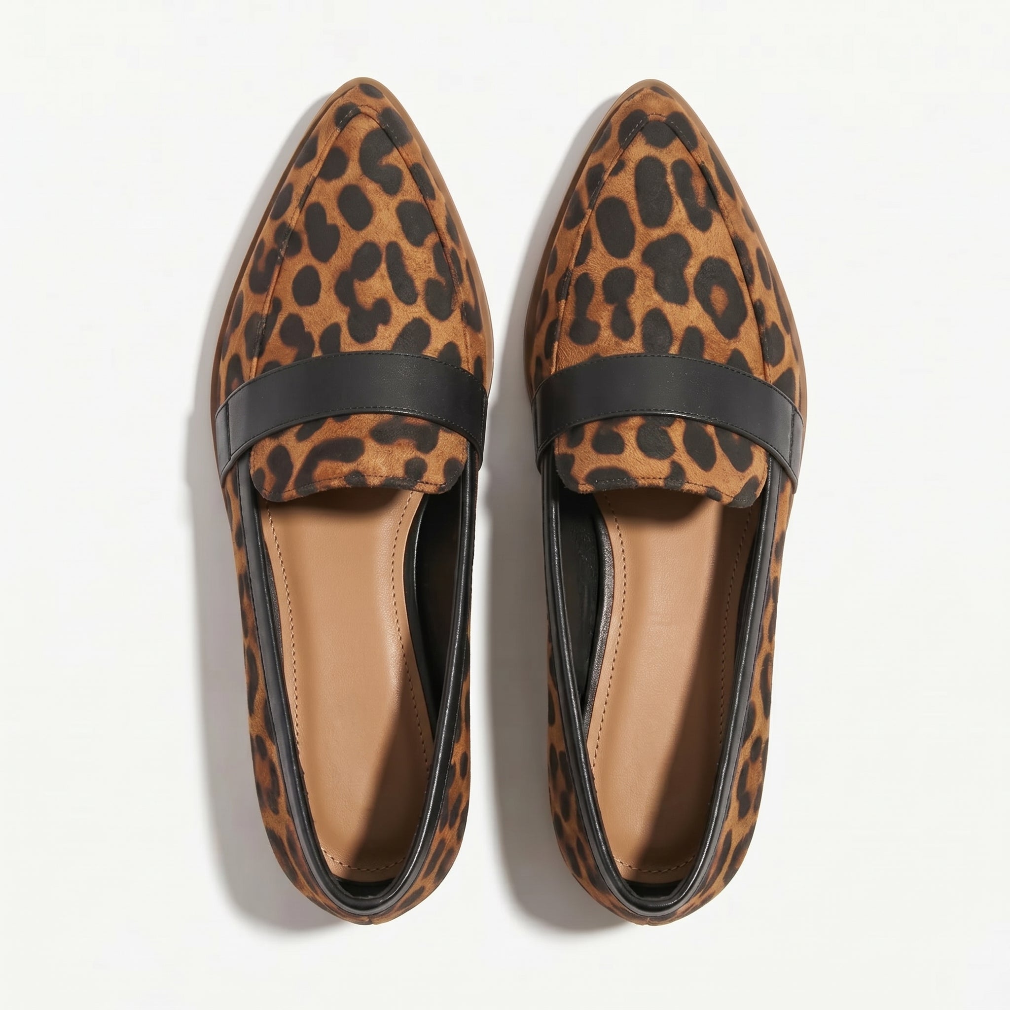 Charlotte - Women's Slip - on Loafers with Contoured Insole - Loafers - Orange - Parker&Brooks