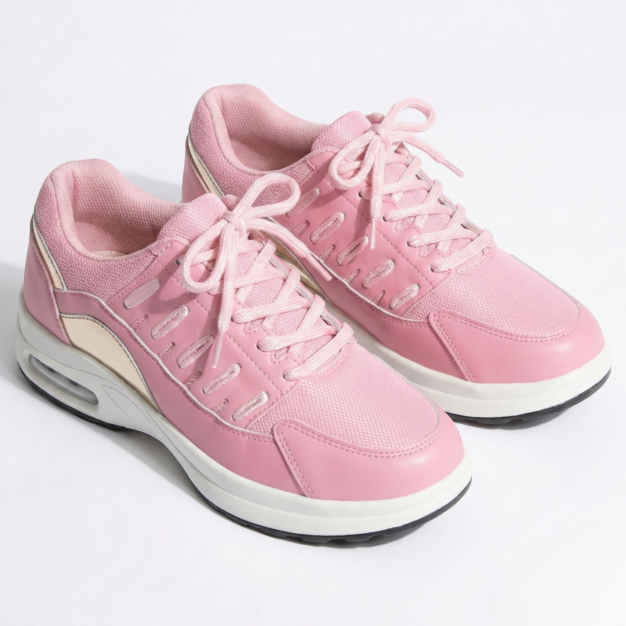 Chloe - Women's Orthopedic Cushioned Sneaker - Shoes - Red - Parker&Brooks