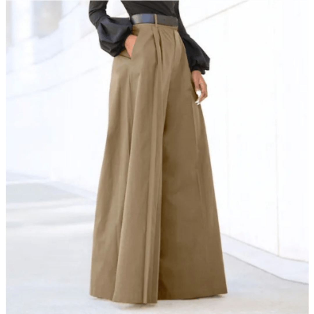 Clara – Elegant Wide Leg Trousers for Women
