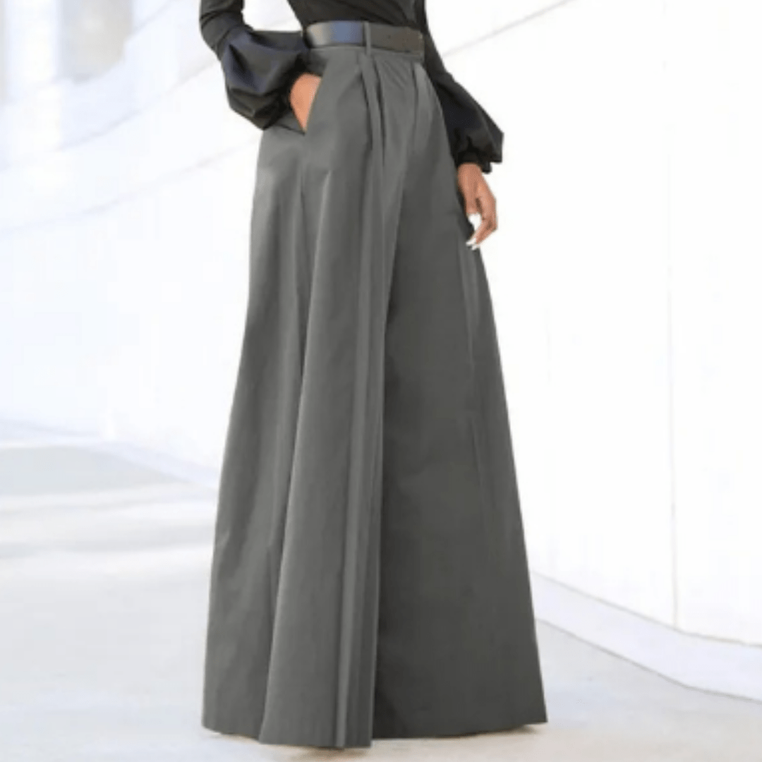 Clara – Elegant Wide Leg Trousers for Women