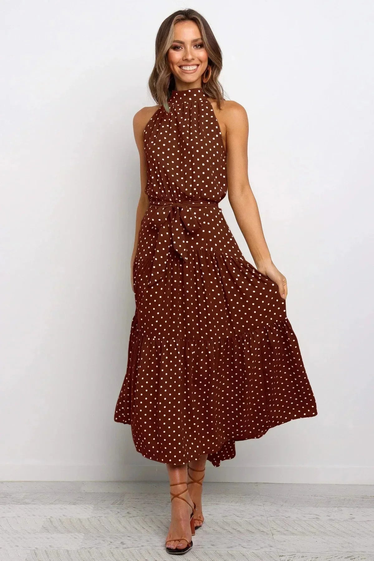 Clara – Polka-Dot Casual Summer Dress