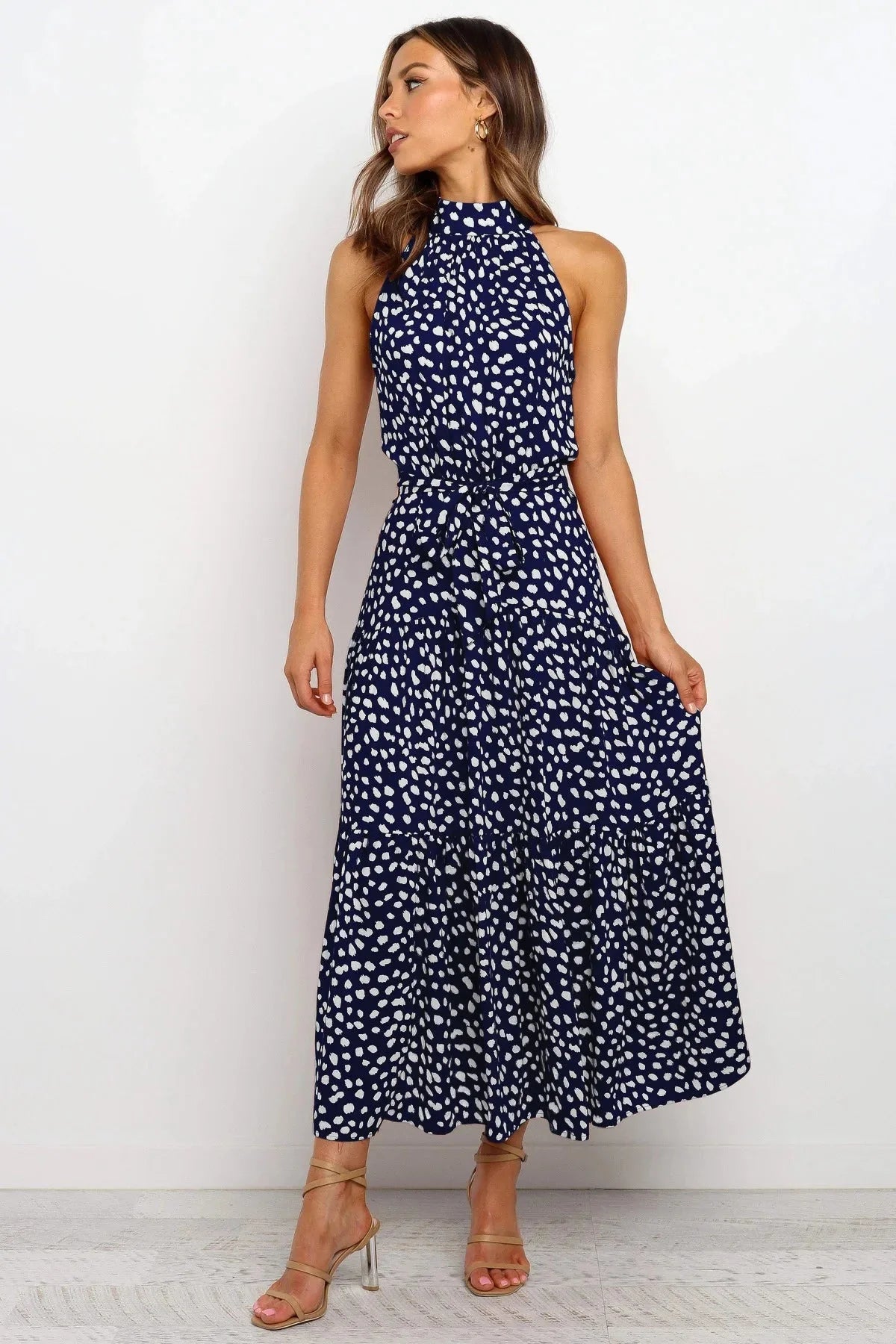 Clara – Polka-Dot Casual Summer Dress