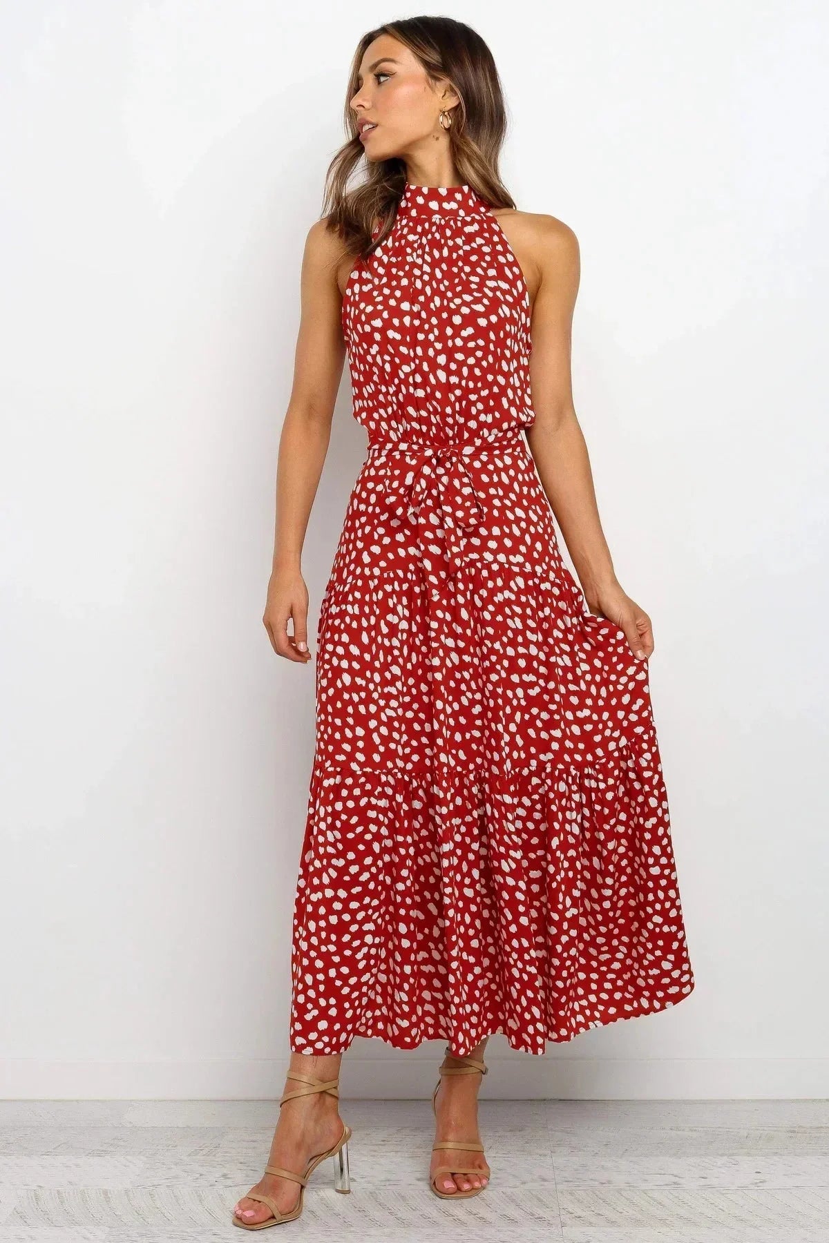 Clara – Polka-Dot Casual Summer Dress