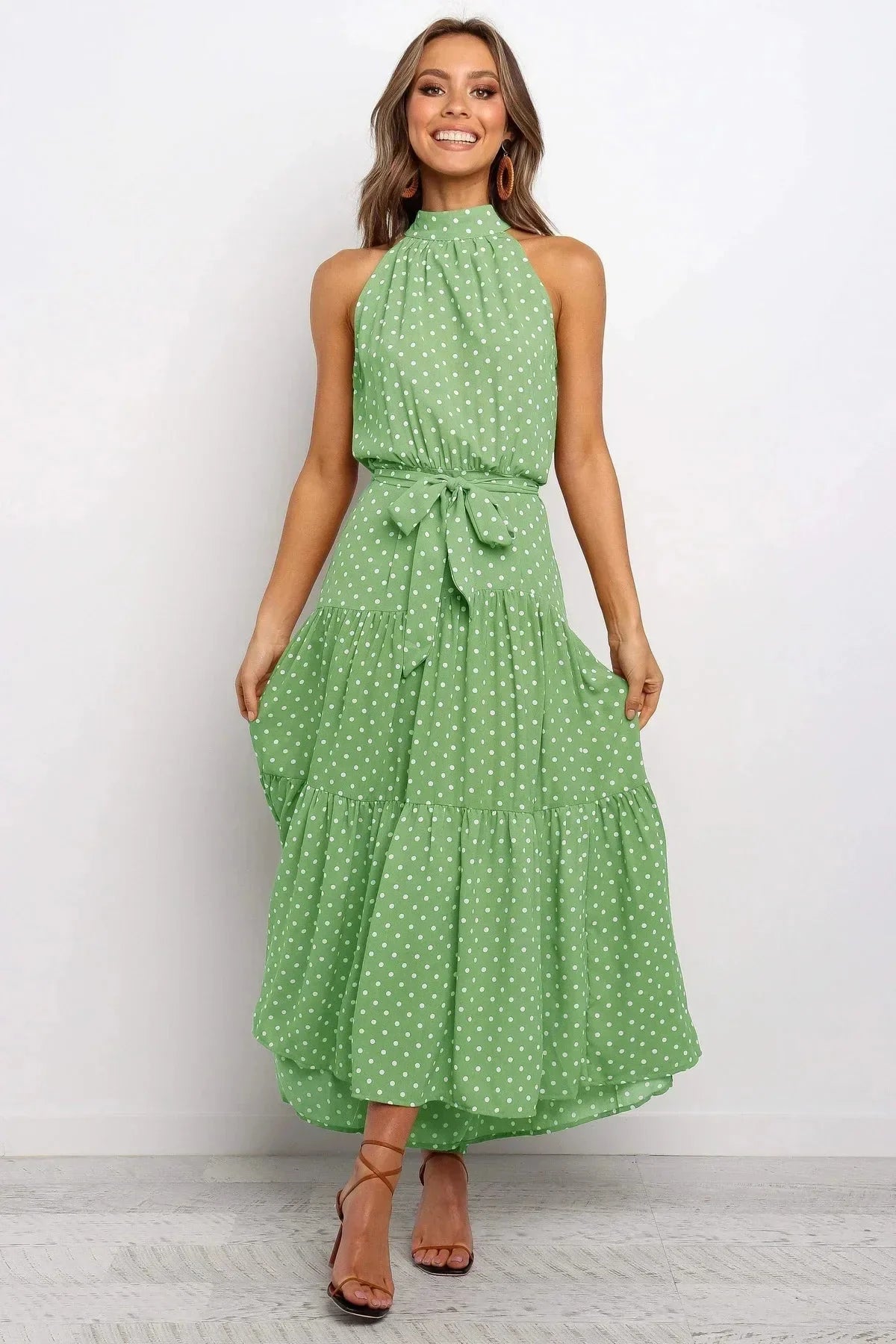 Clara – Polka-Dot Casual Summer Dress