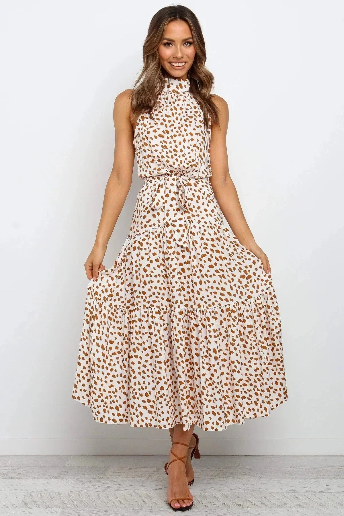 Clara – Polka-Dot Casual Summer Dress