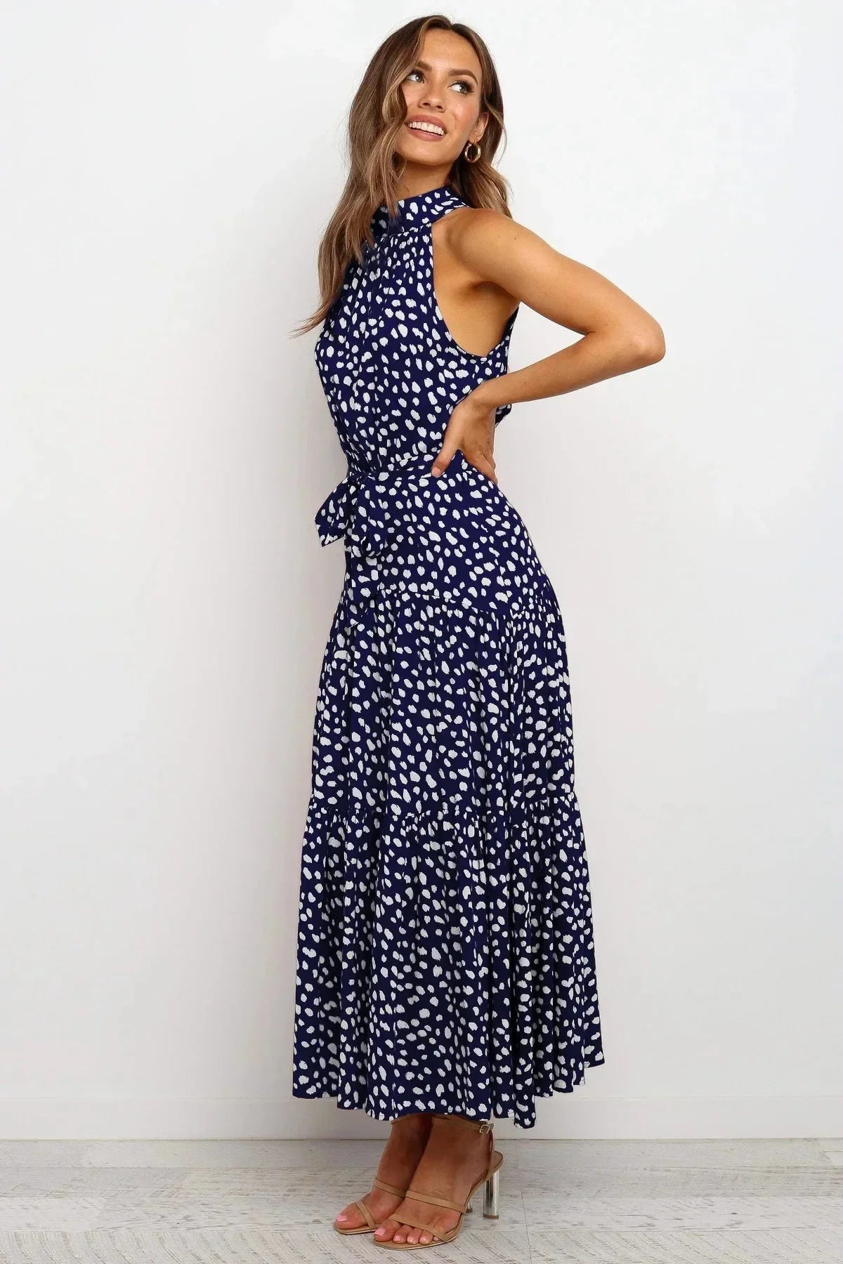 Clara – Polka-Dot Casual Summer Dress