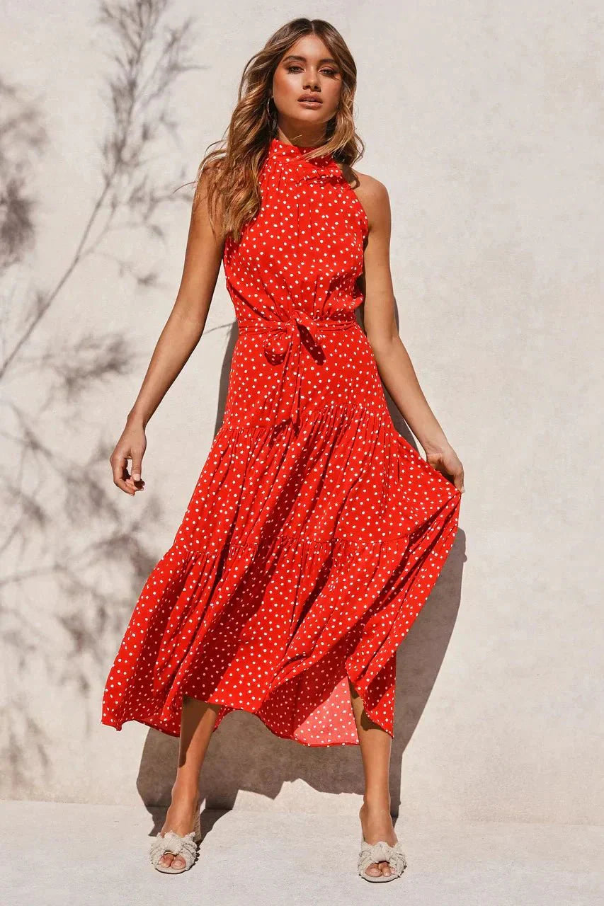 Clara – Polka-Dot Casual Summer Dress