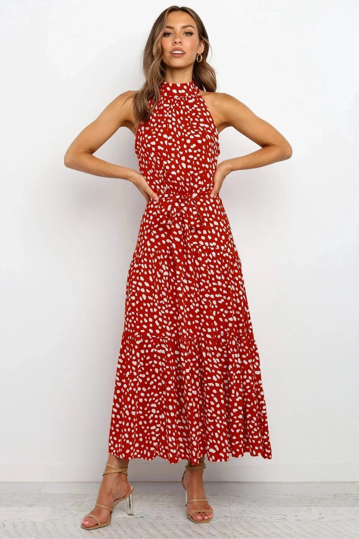 Clara – Polka-Dot Casual Summer Dress