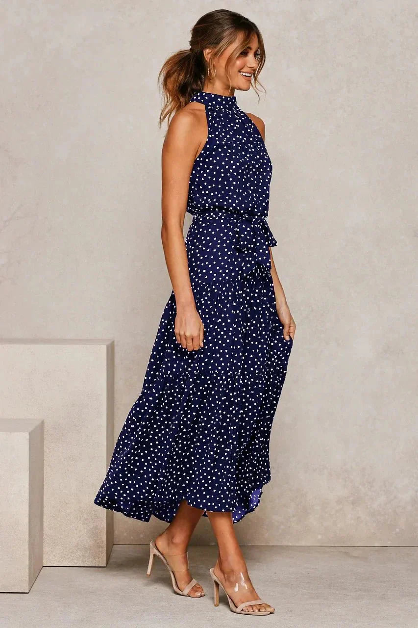 Clara – Polka-Dot Casual Summer Dress