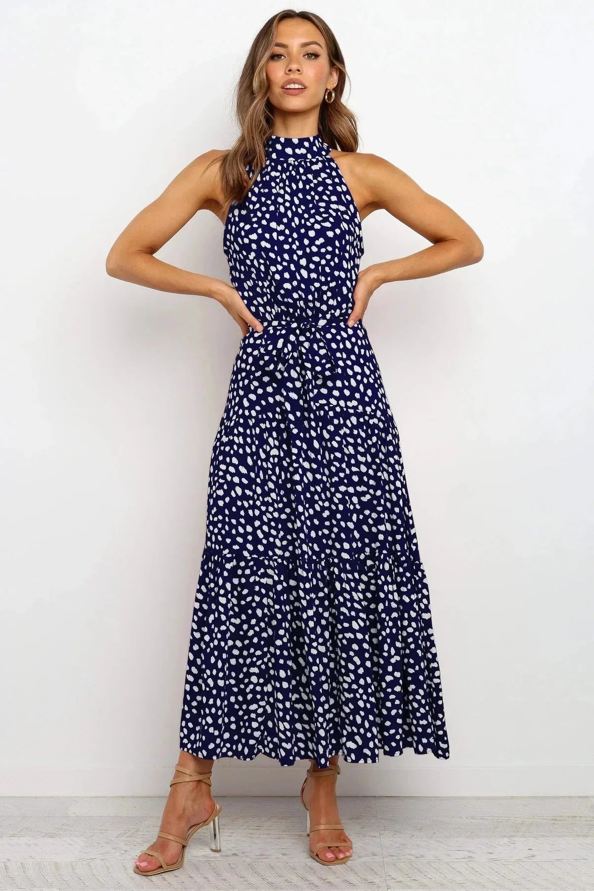 Clara – Polka-Dot Casual Summer Dress