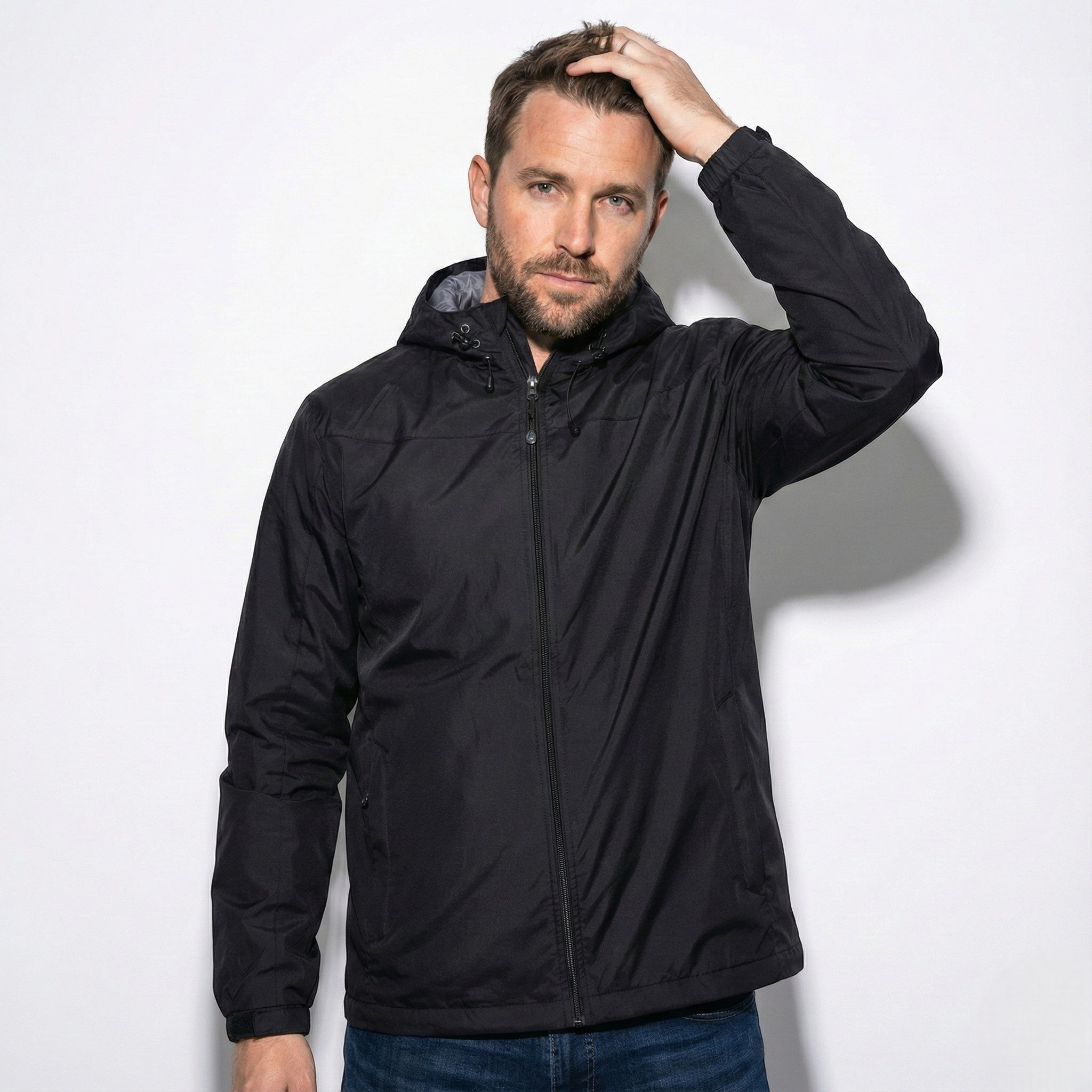 Craig - Men’s Water-Resistant Windbreaker Jacket