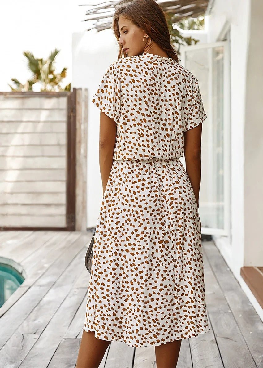 Dilara – Elegant Summer Dress with Floral Pattern