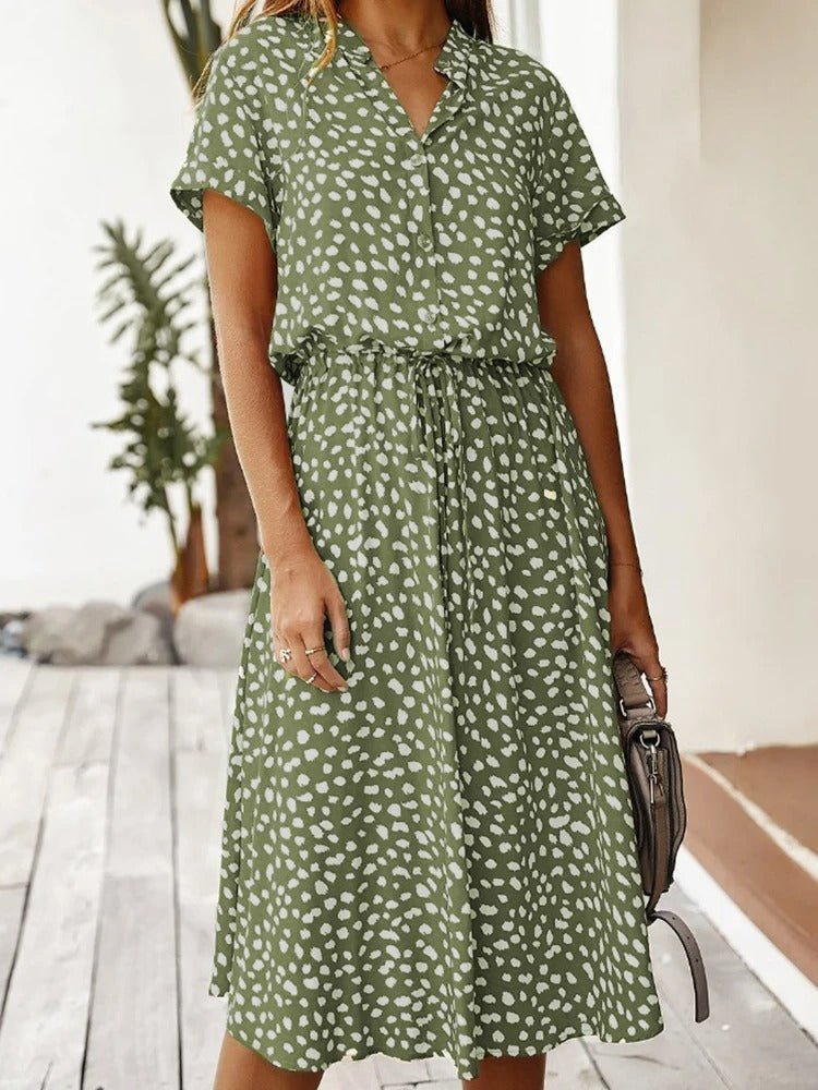 Dilara – Elegant Summer Dress with Floral Pattern