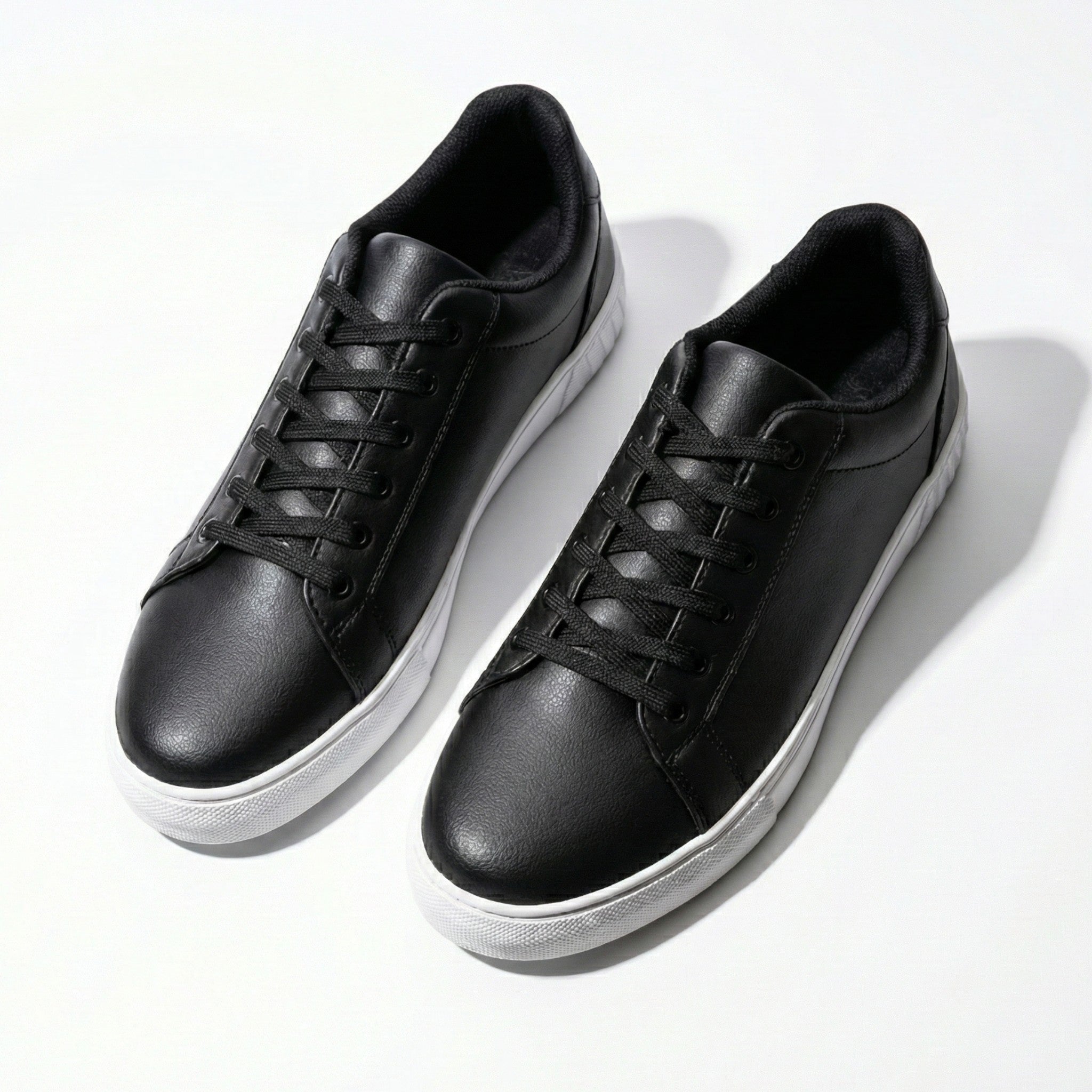 Edward - Men's Leather Low-Top Sneakers