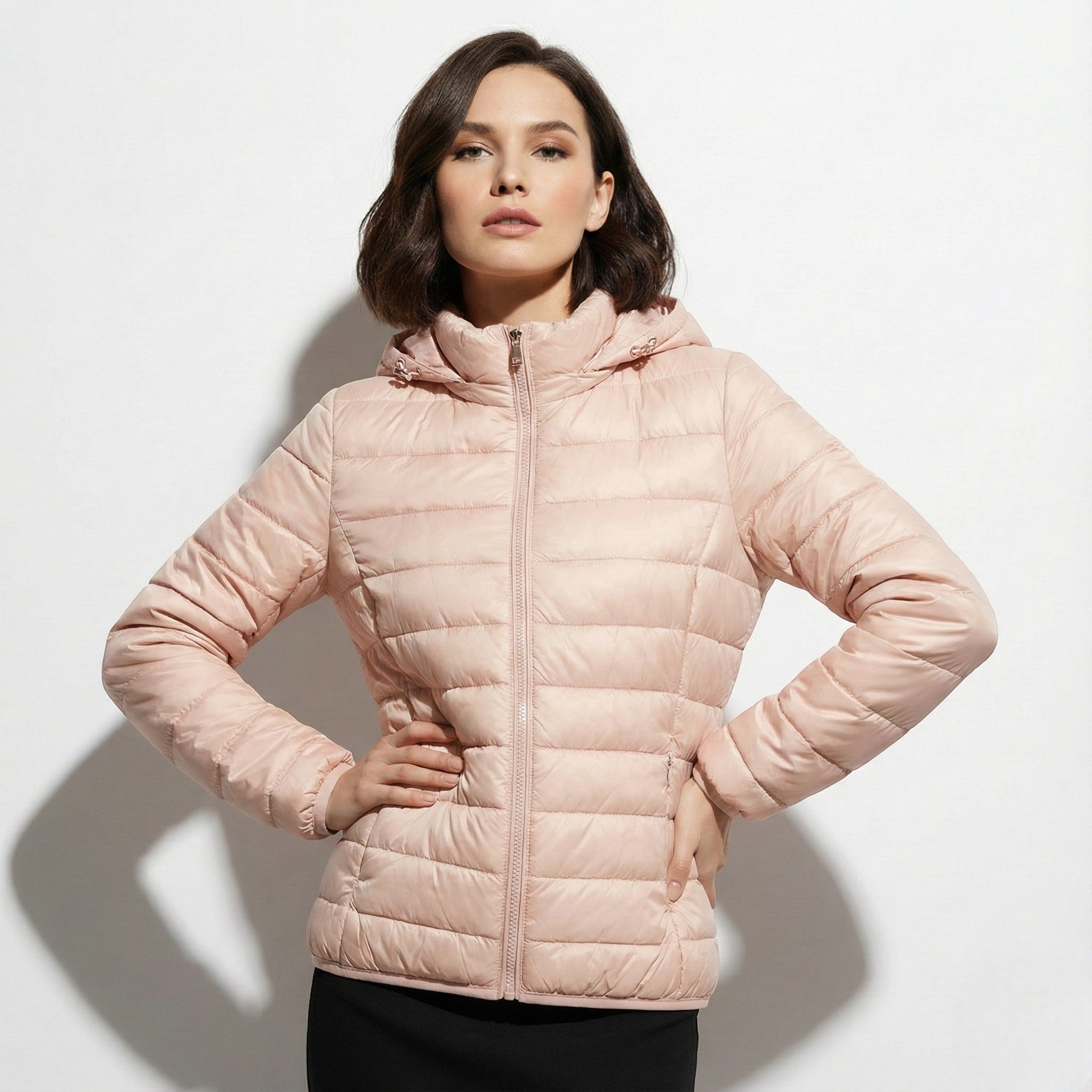 Eleanor - Women's Warm Hooded Puffer Jacket