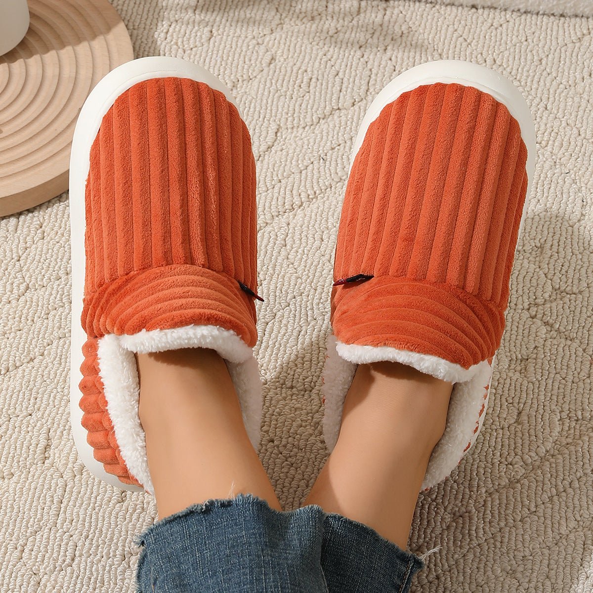Elke – Non-Slip Plush House Slippers