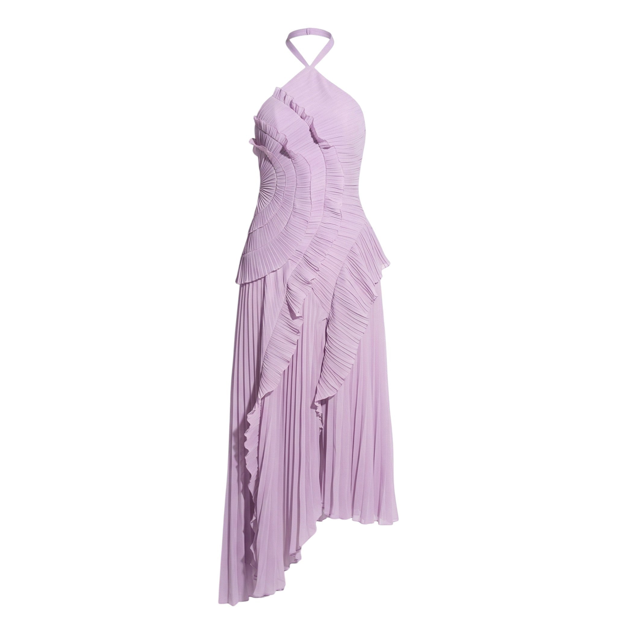 Emma - Women's Summer Halter Maxi Dress - Dress - Purple - Parker&Brooks