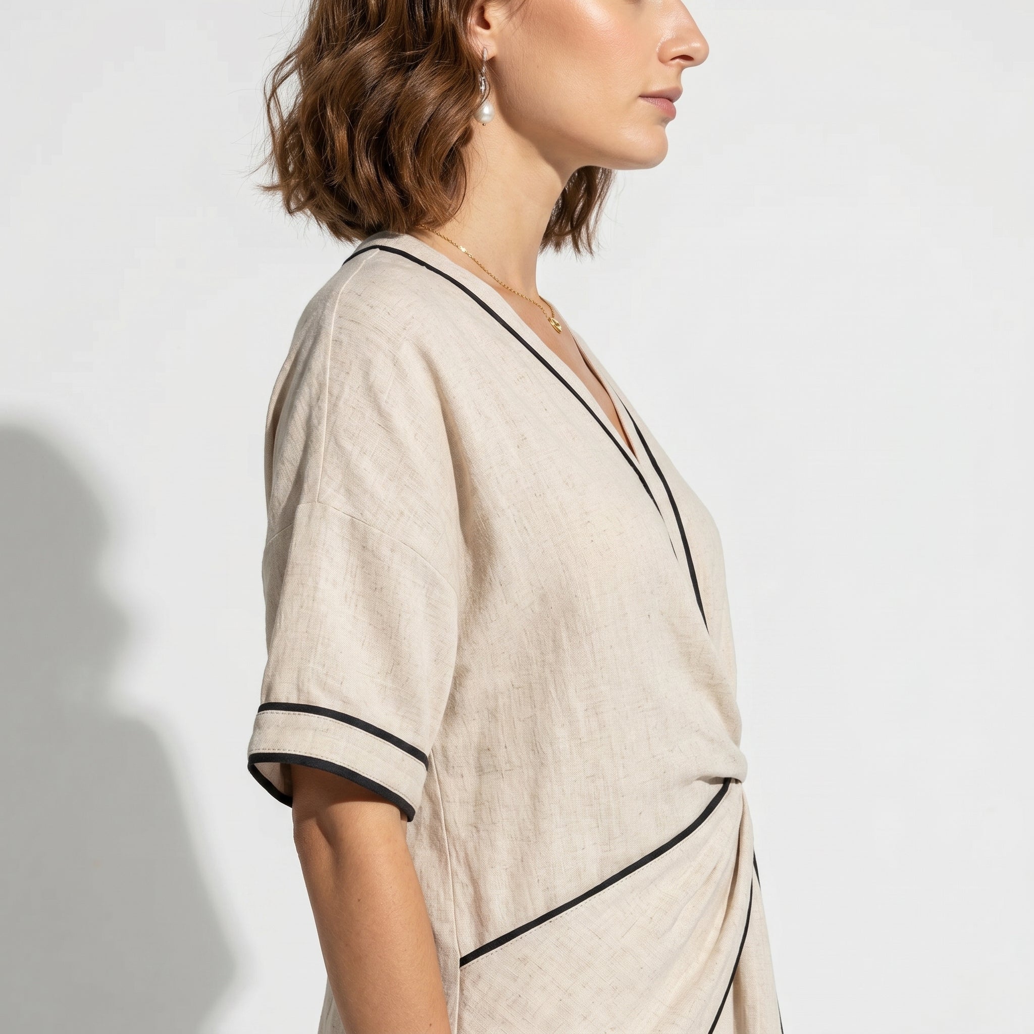 Evie - Women's Summer Maxi Dress - Dress - Apricot - Parker&Brooks
