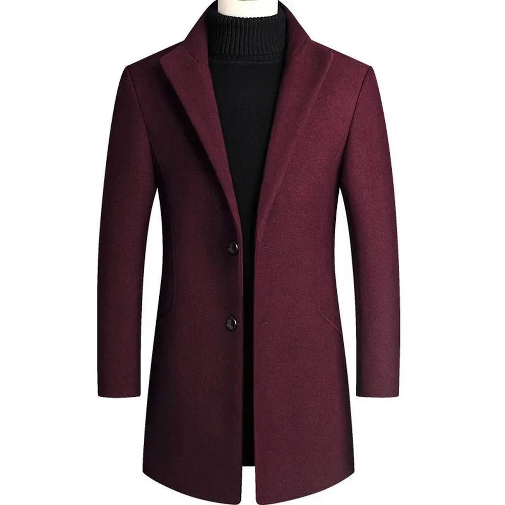 Falko - Classic Single-Breasted Coat