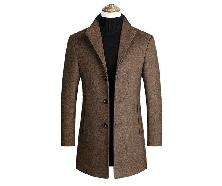 Falko - Classic Single-Breasted Coat