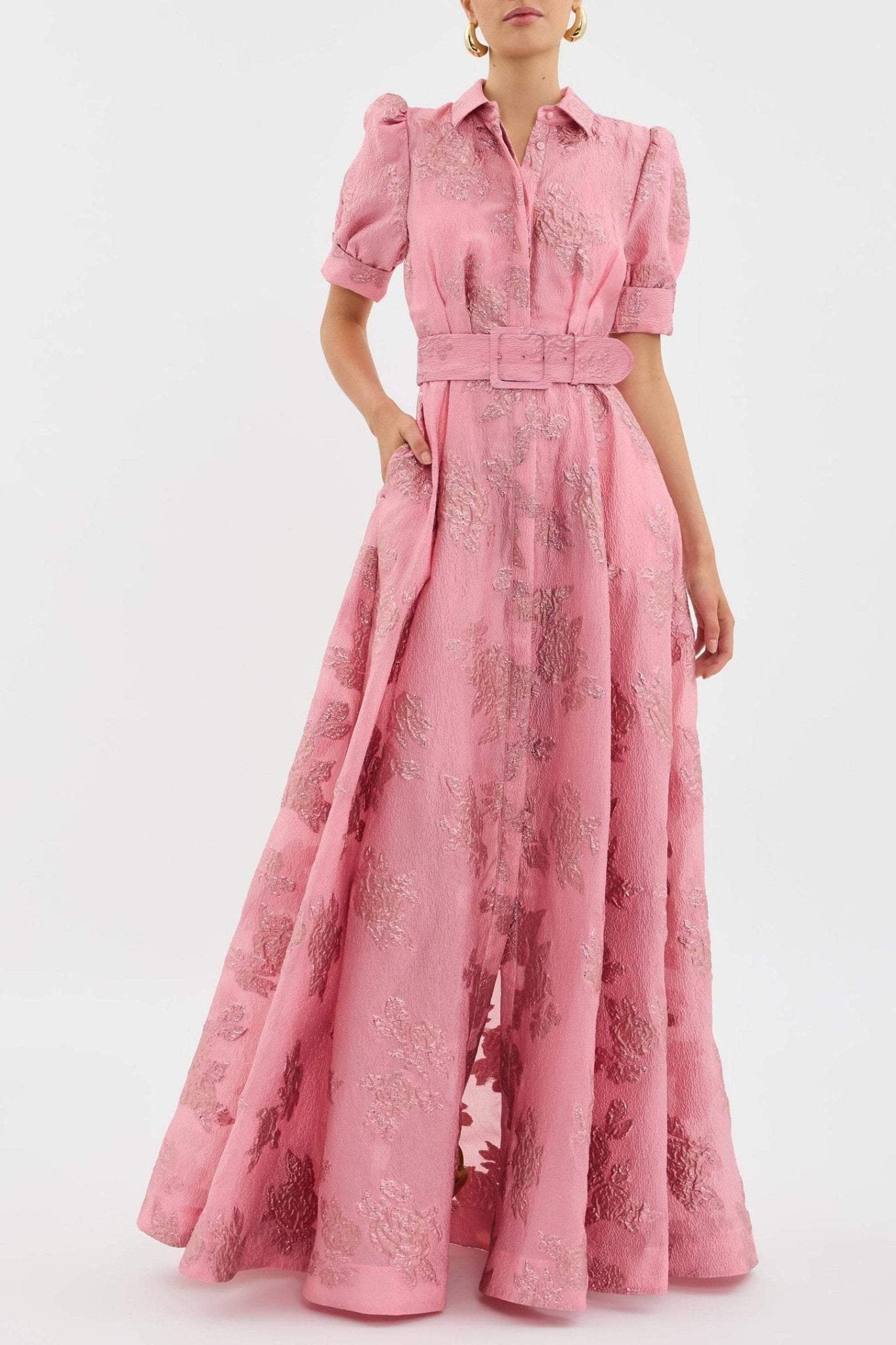 Gisela – Elegant Vintage Maxi Dress