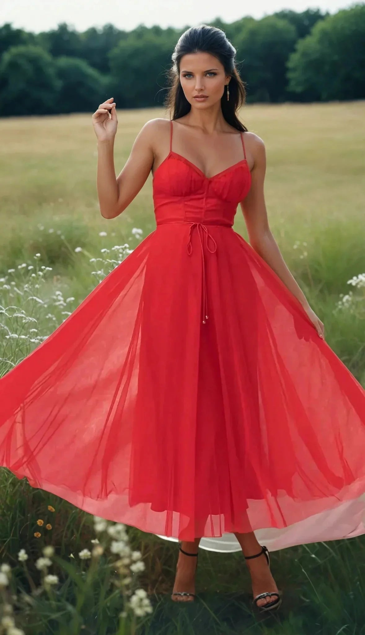 Hannah – Elegant Chiffon Dress