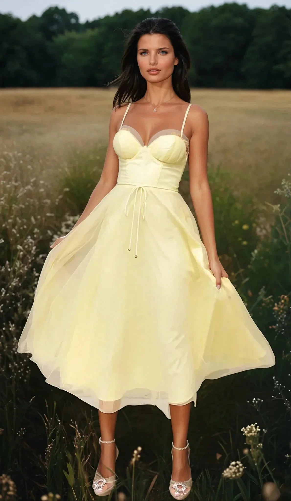 Hannah – Elegant Chiffon Dress