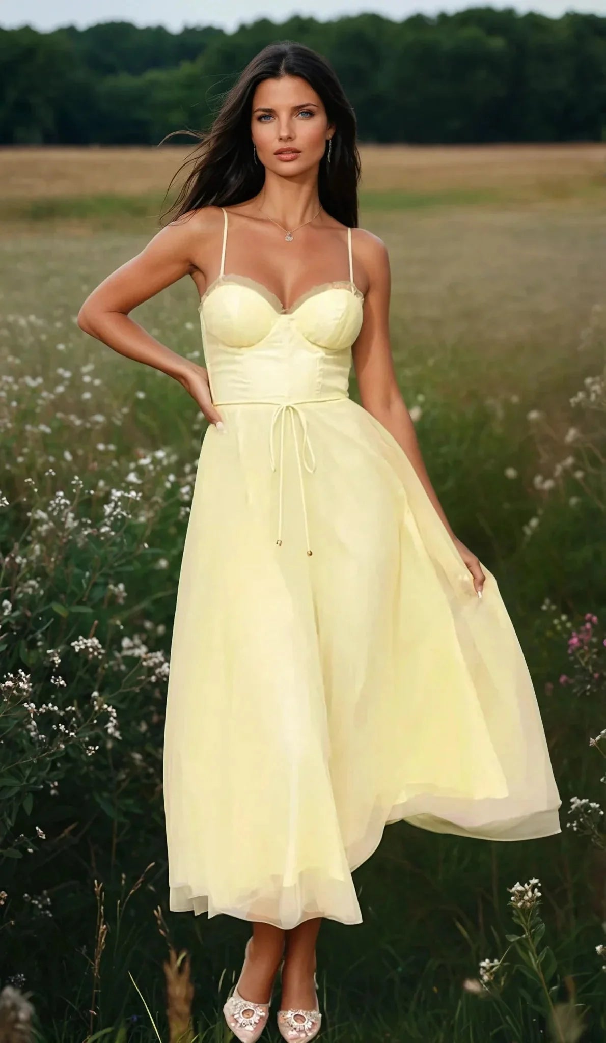 Hannah – Elegant Chiffon Dress