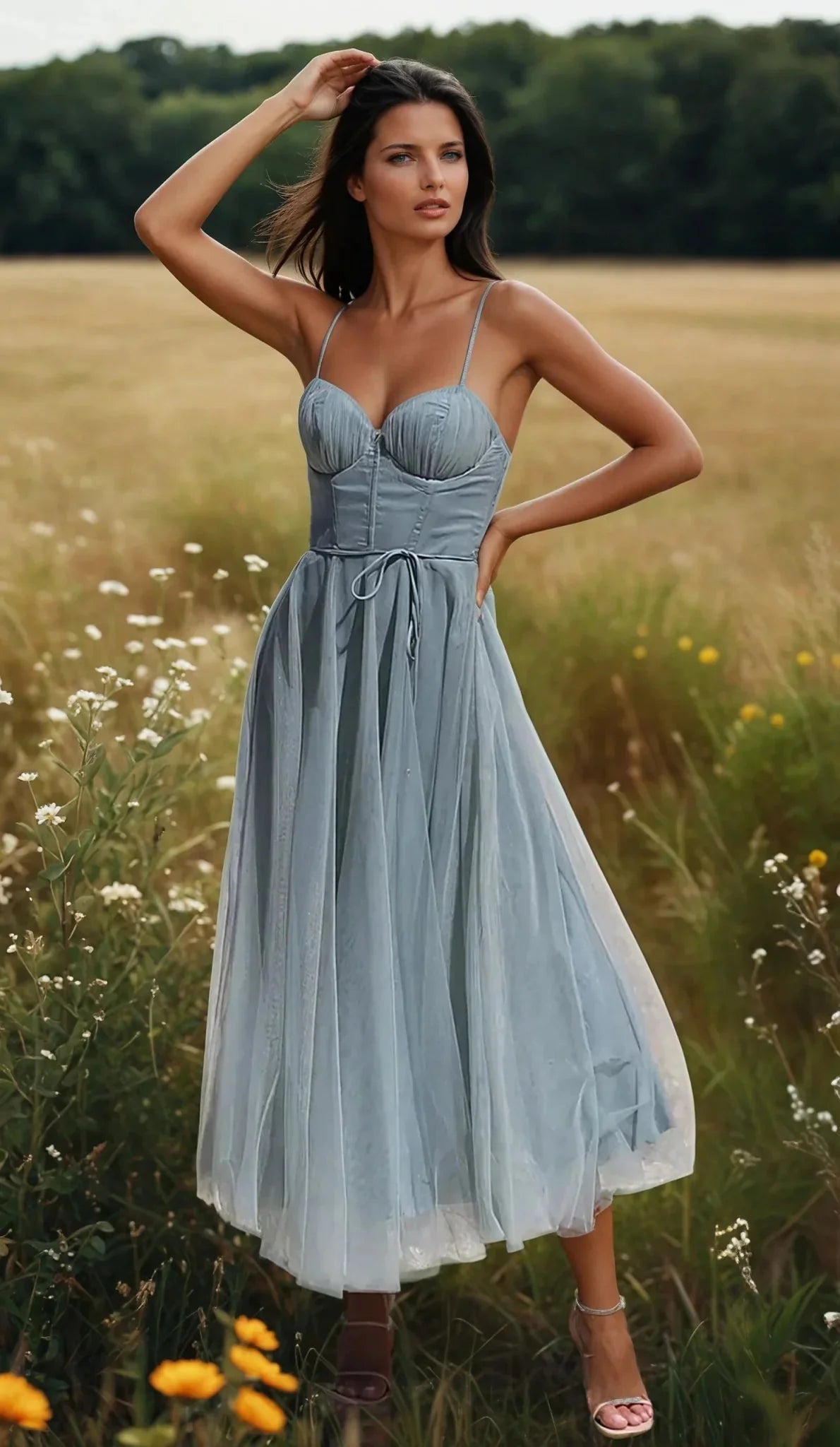 Hannah – Elegant Chiffon Dress