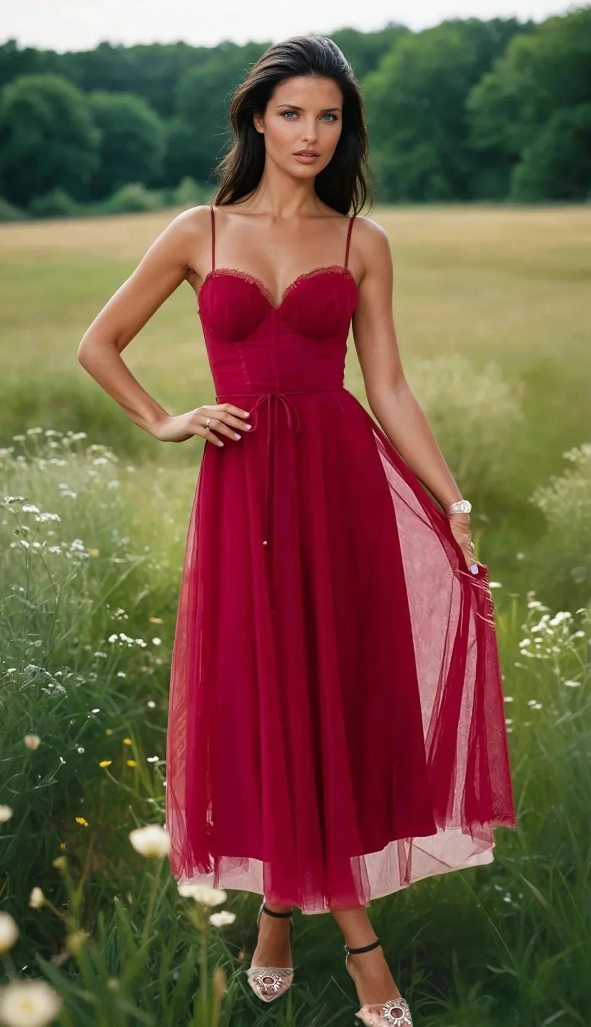 Hannah – Elegant Chiffon Dress