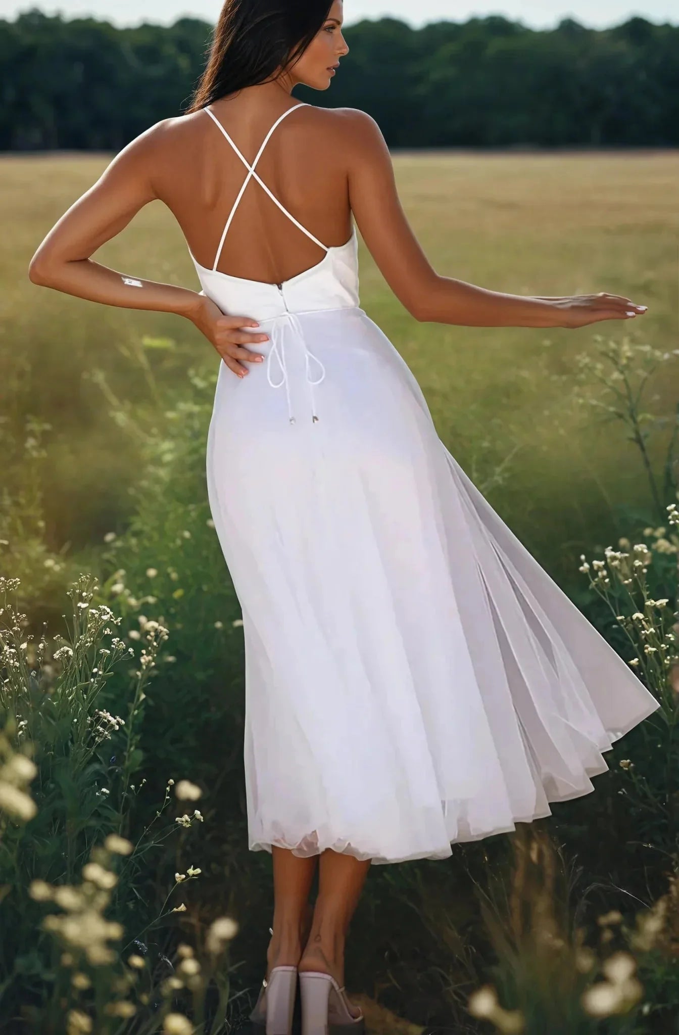 Hannah – Elegant Chiffon Dress