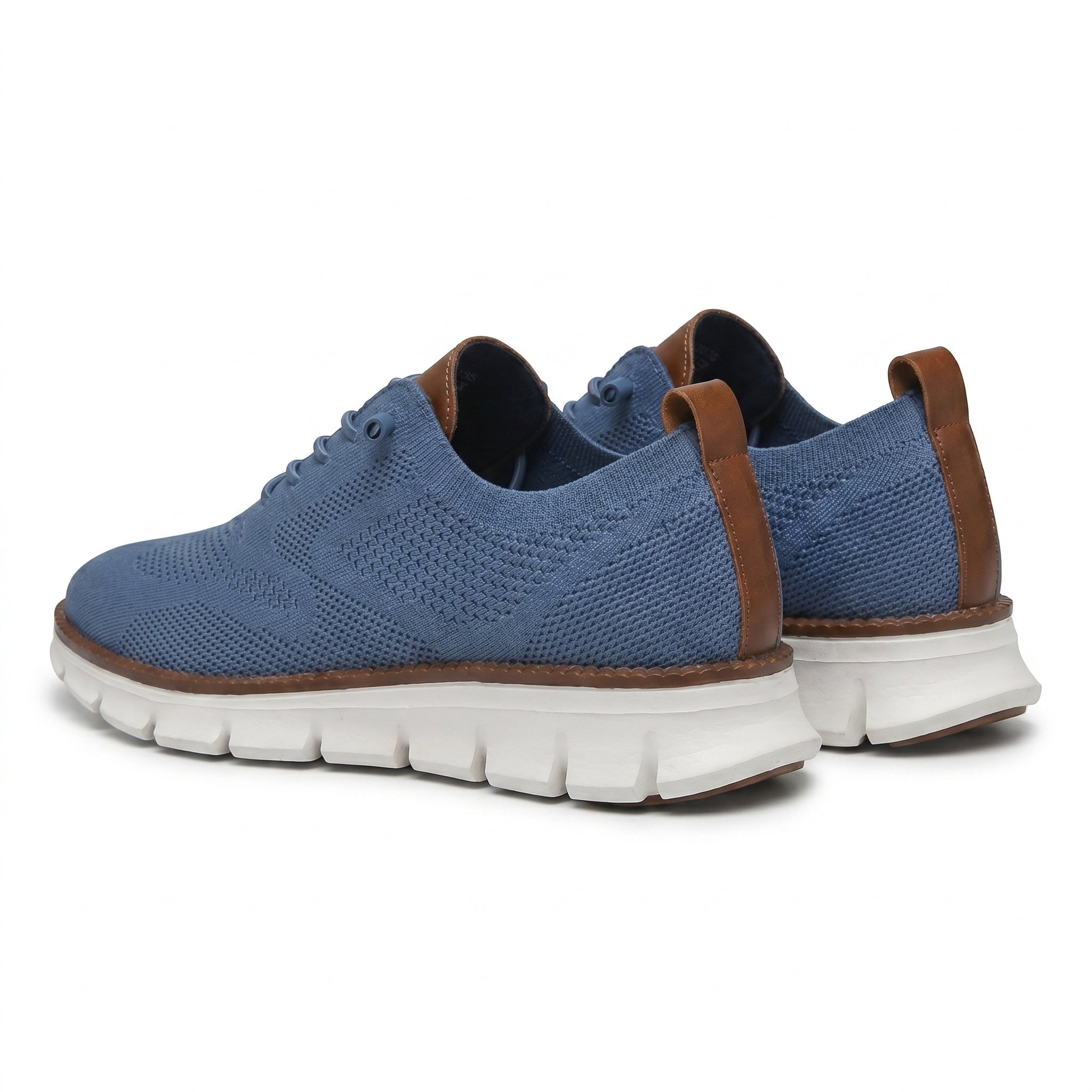 Harry - Men's Breathable Mesh Sneakers - Shoes - Blue - Parker&Brooks