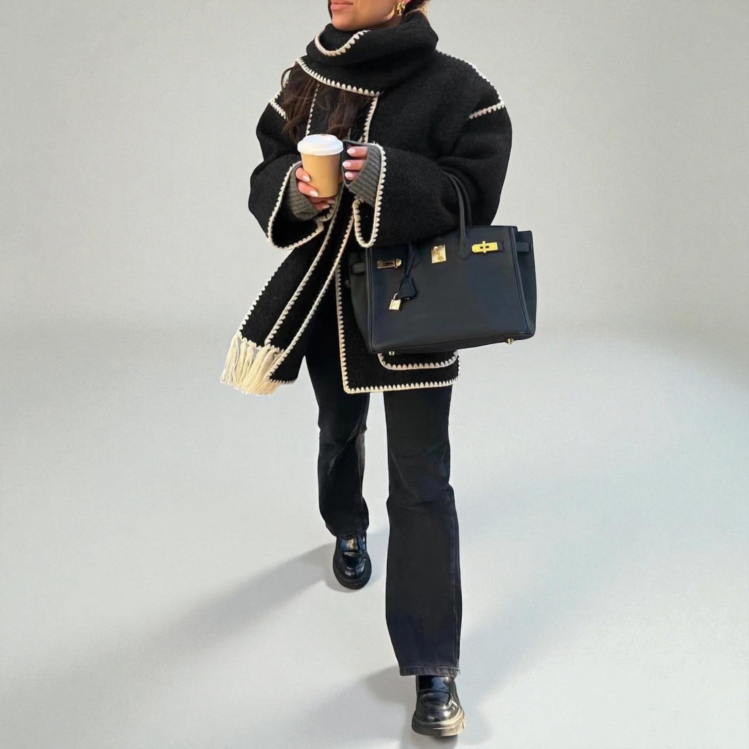 Mira – Women's Jacket with Shawl Collar